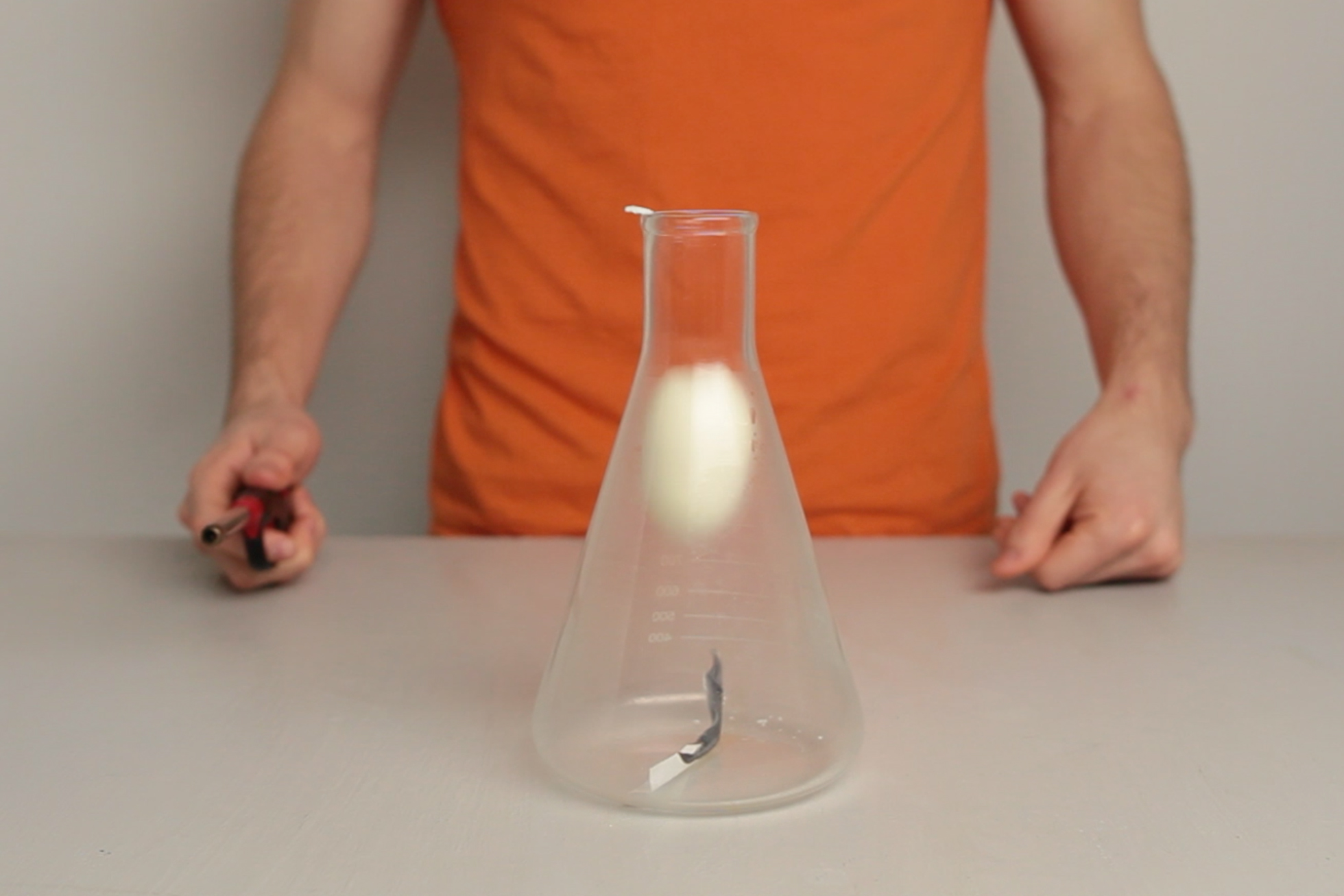 Egg-in-a-bottle