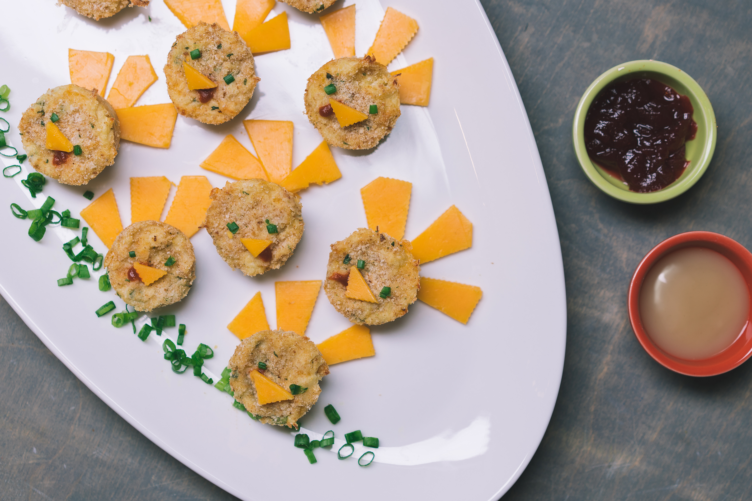 Turkey and Mashed Potato Bites