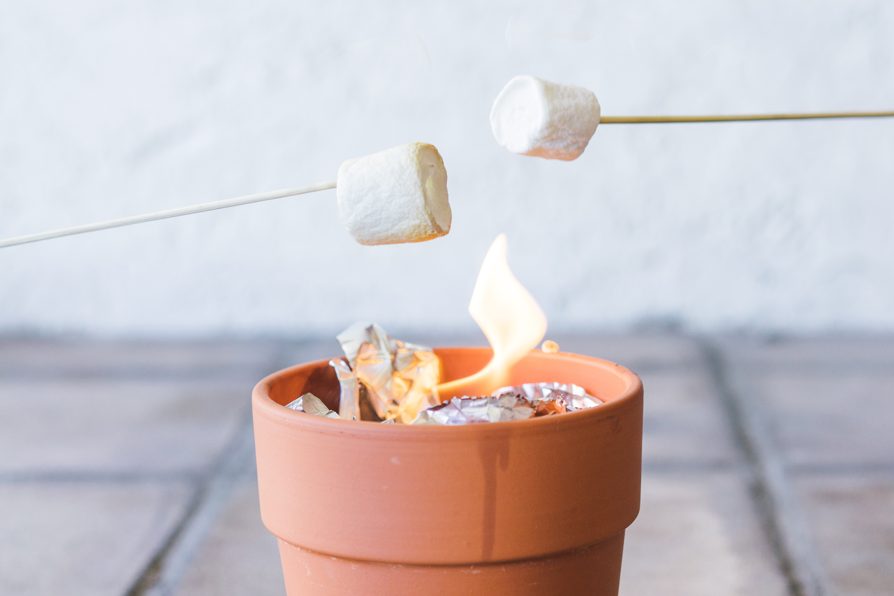 Fire Pot S'mores