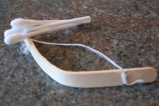 Q-tip Bow and Arrows