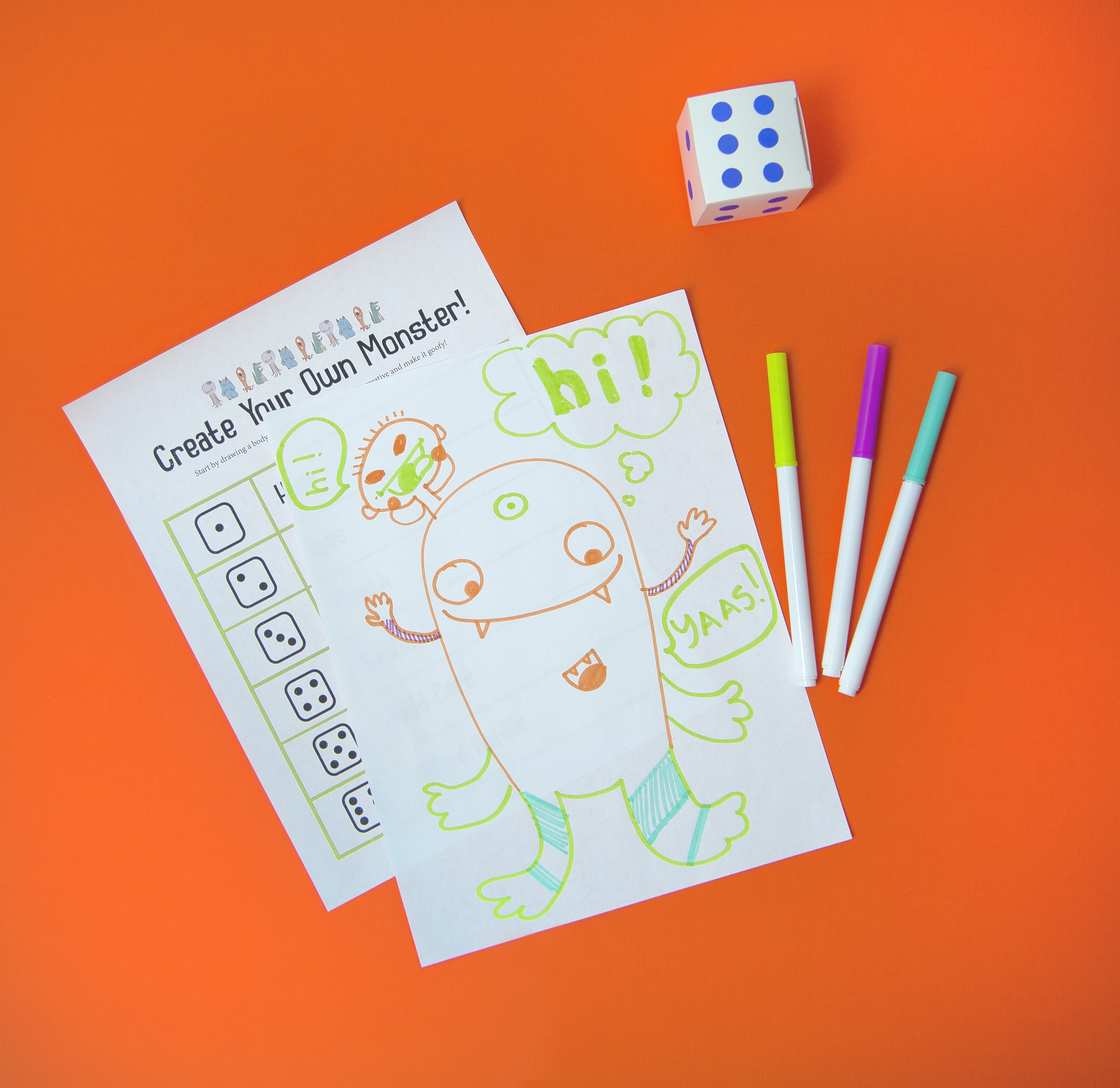 Make-a-Monster Game