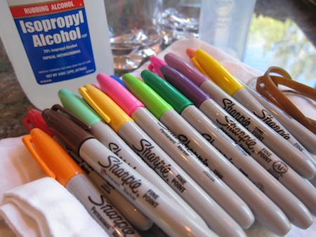 Sharpie Pen Tie Dye