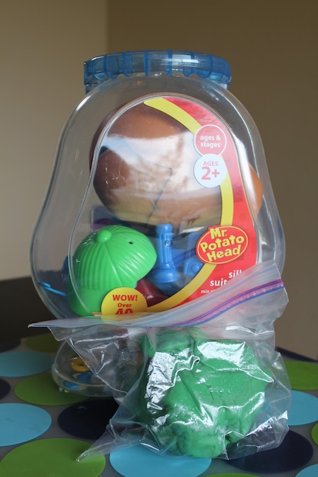 Play Dough and Mr. Potato Head (Two Ingredient Tuesday)