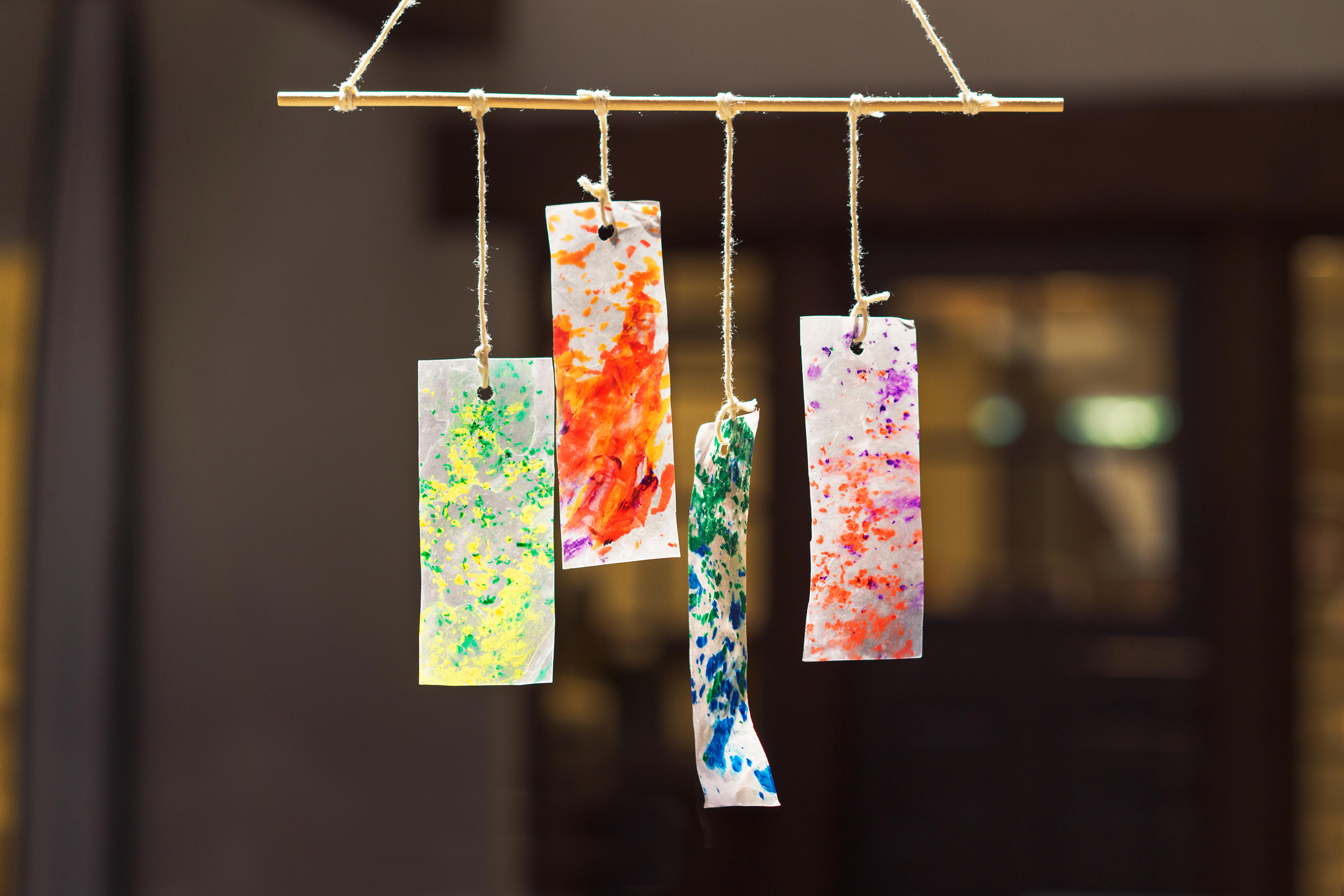 Melted Crayon Suncatchers