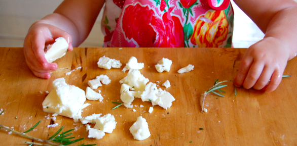 Cooking with Kids: Butter and Rosemary