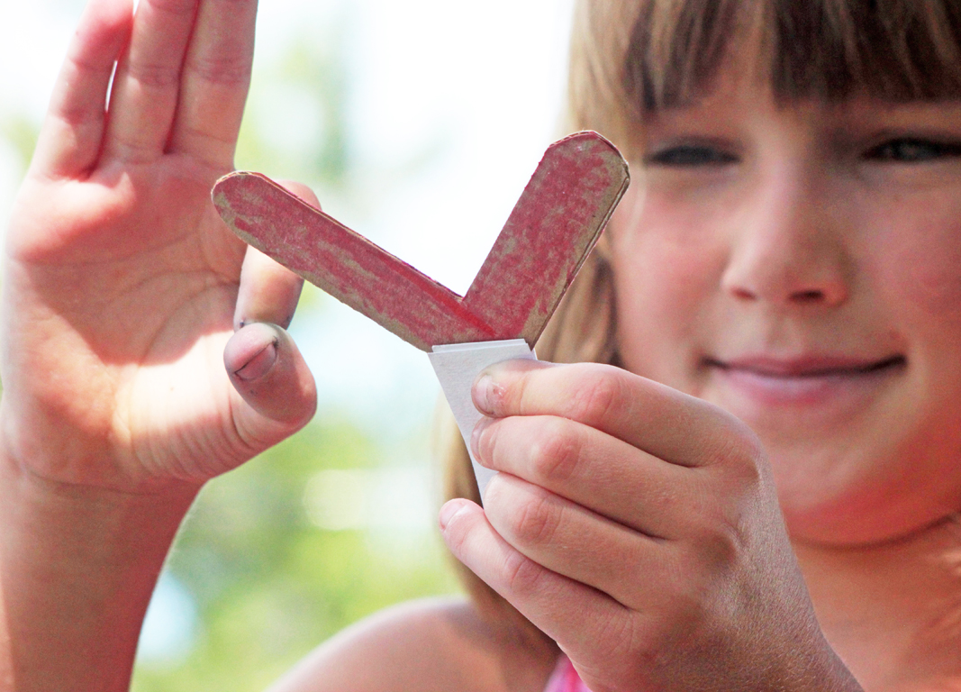 Paper Finger Boomerang