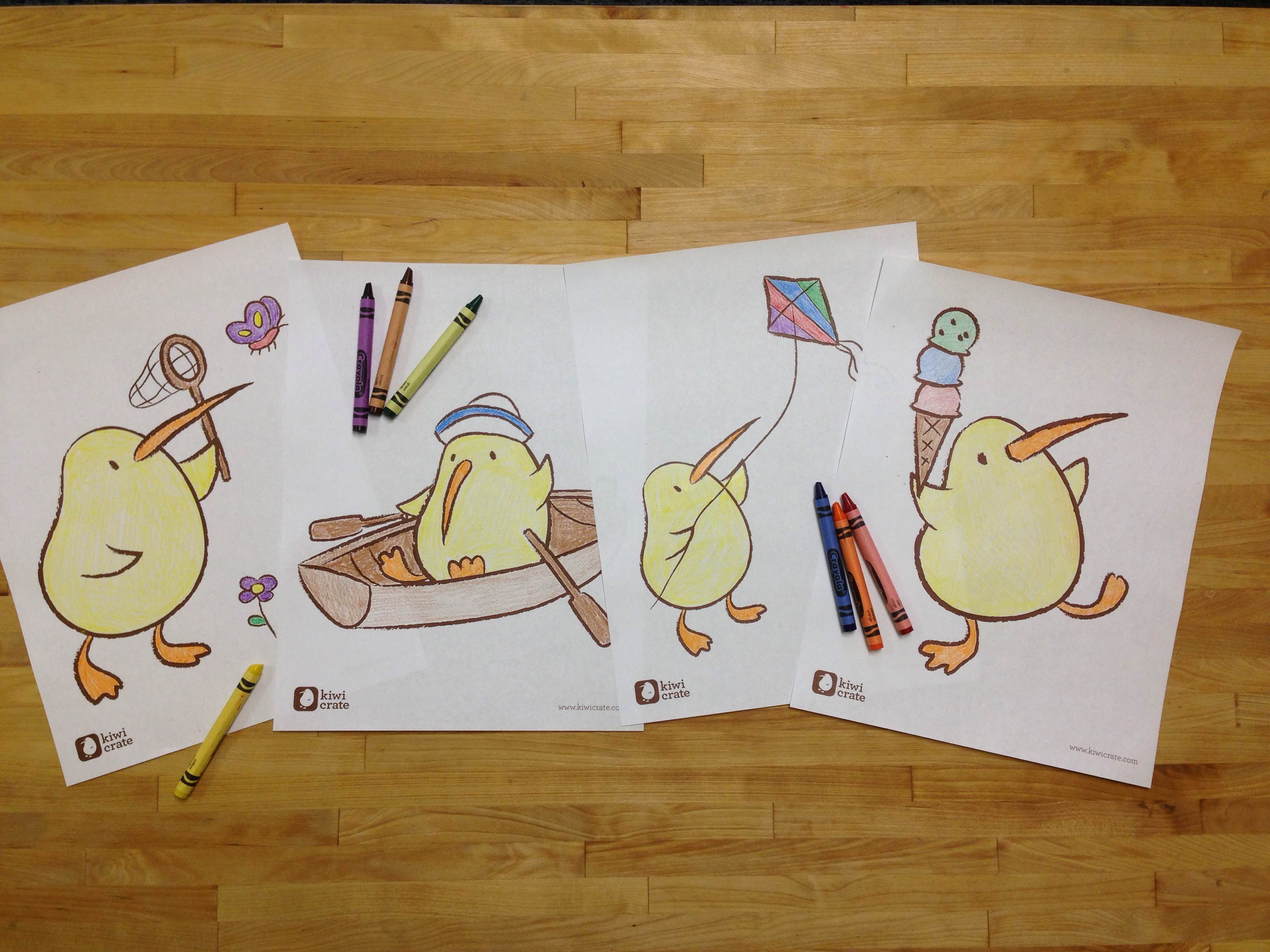 Spring Coloring Pages