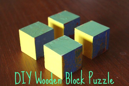 DIY Wooden Block Puzzle