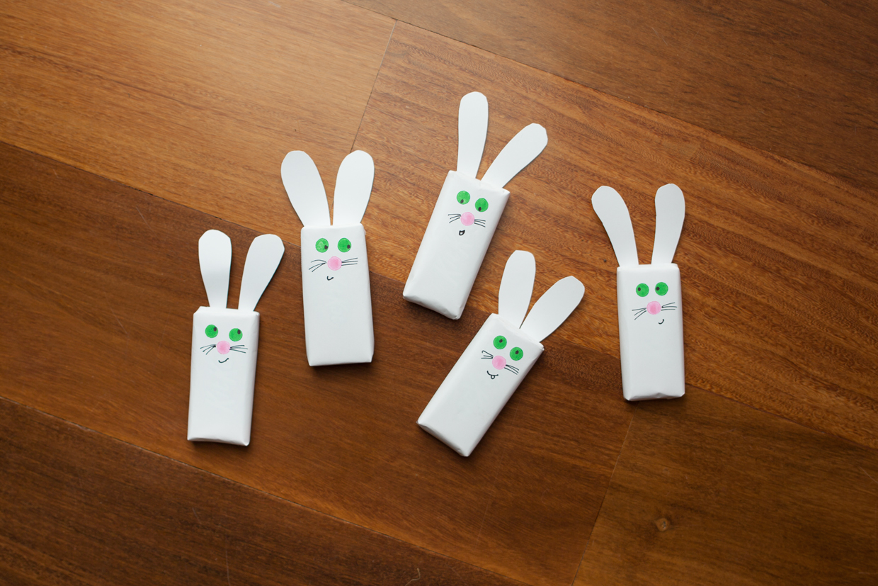Bunny Ear Chocolate Bars