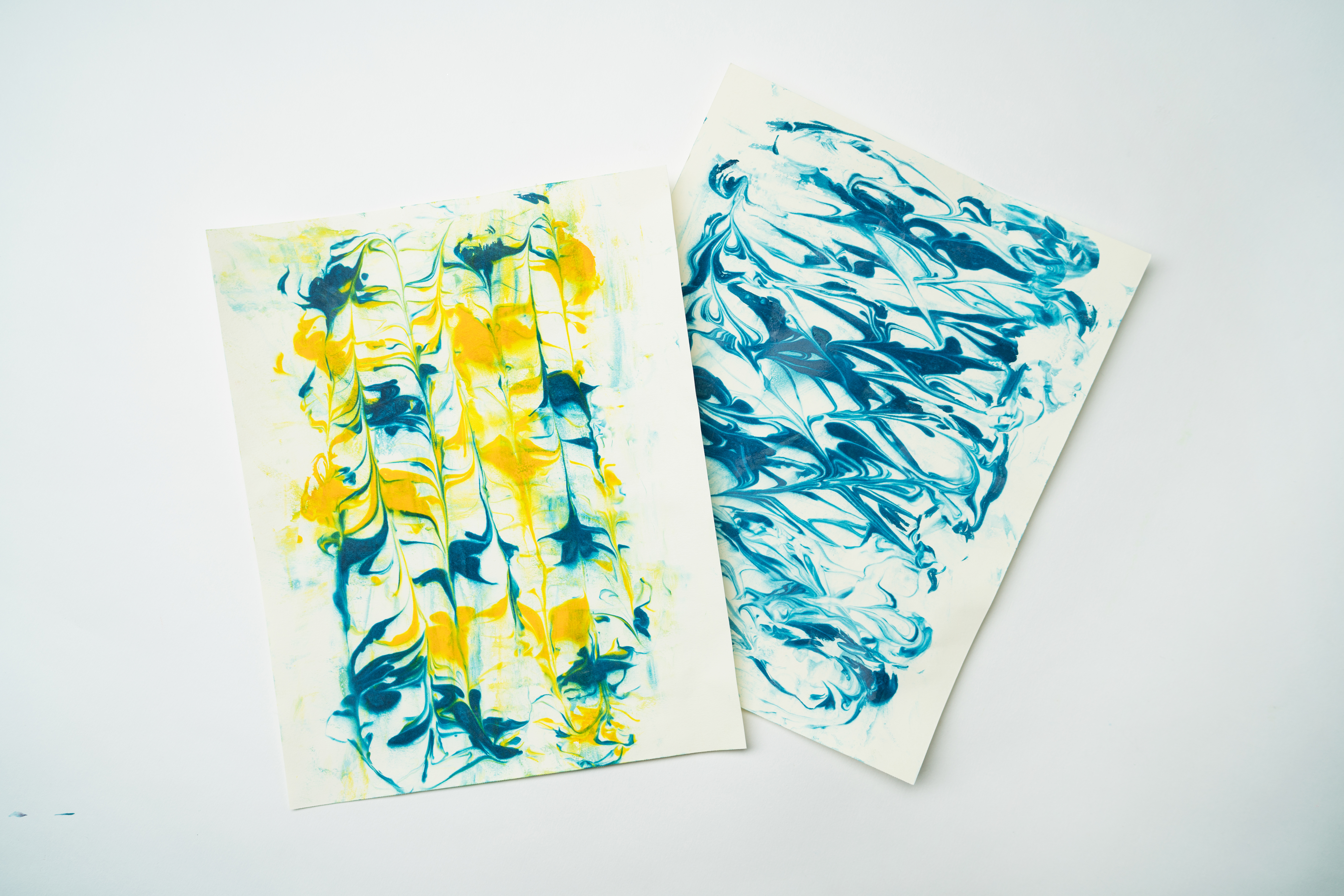 Shaving Cream Prints