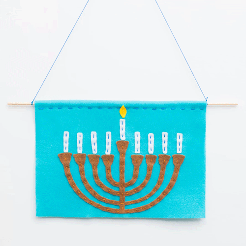 Hanging Menorah
