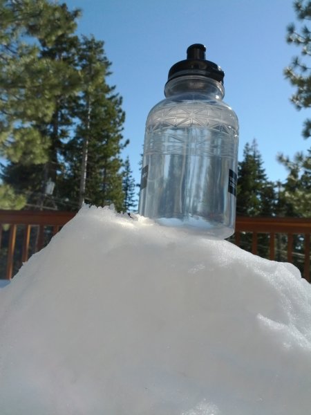 Snow and Hot Water Equal Melting Experiments (Two Ingredient Tuesday)