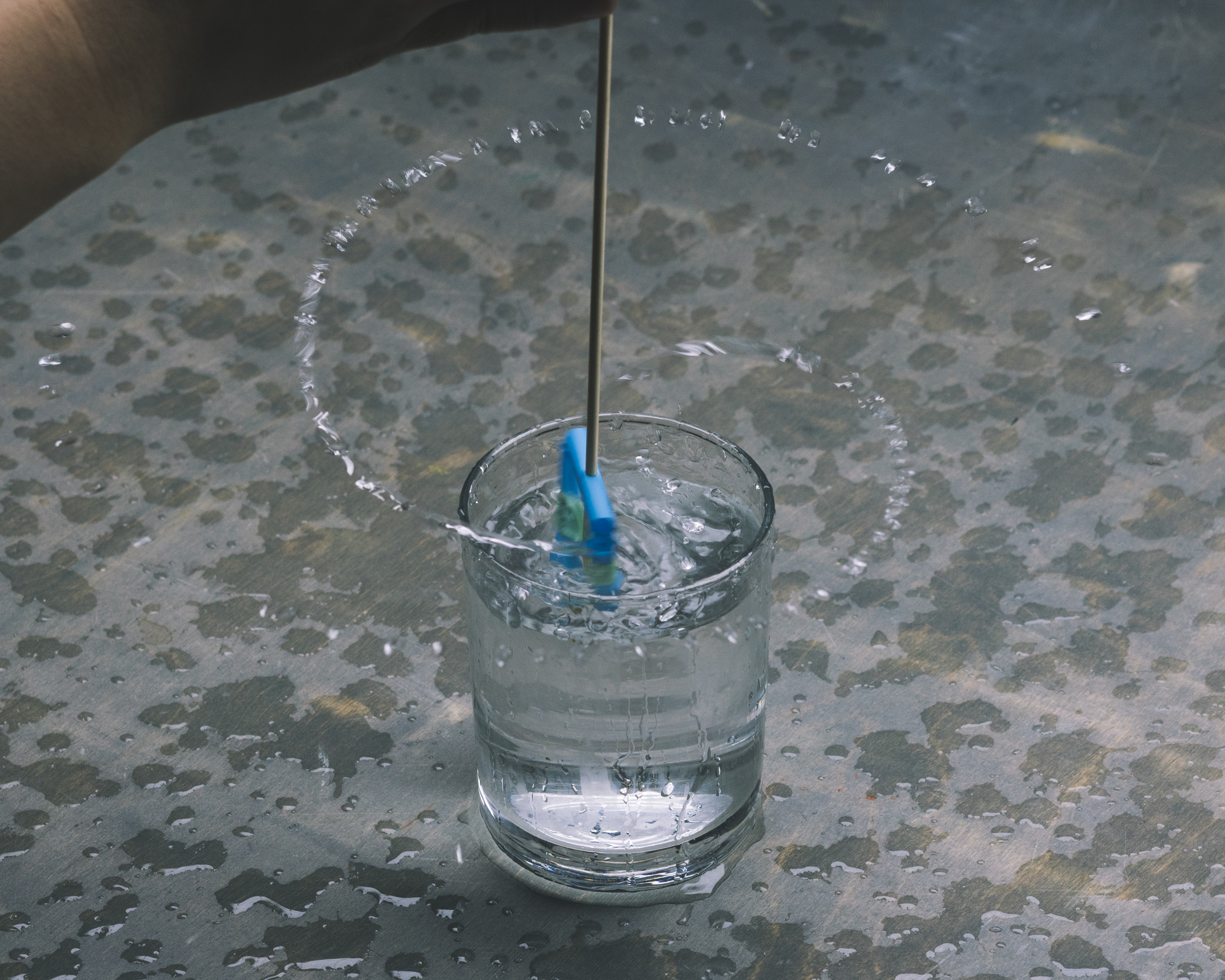 Straw Fountain