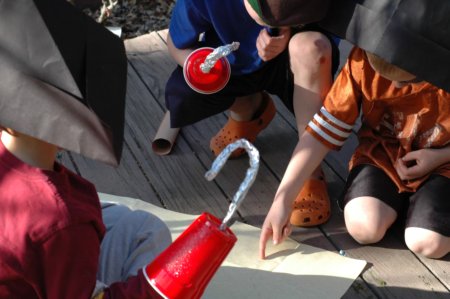 Foil + Plastic Cup = Pirate Hook (Two Ingredient Tuesday)