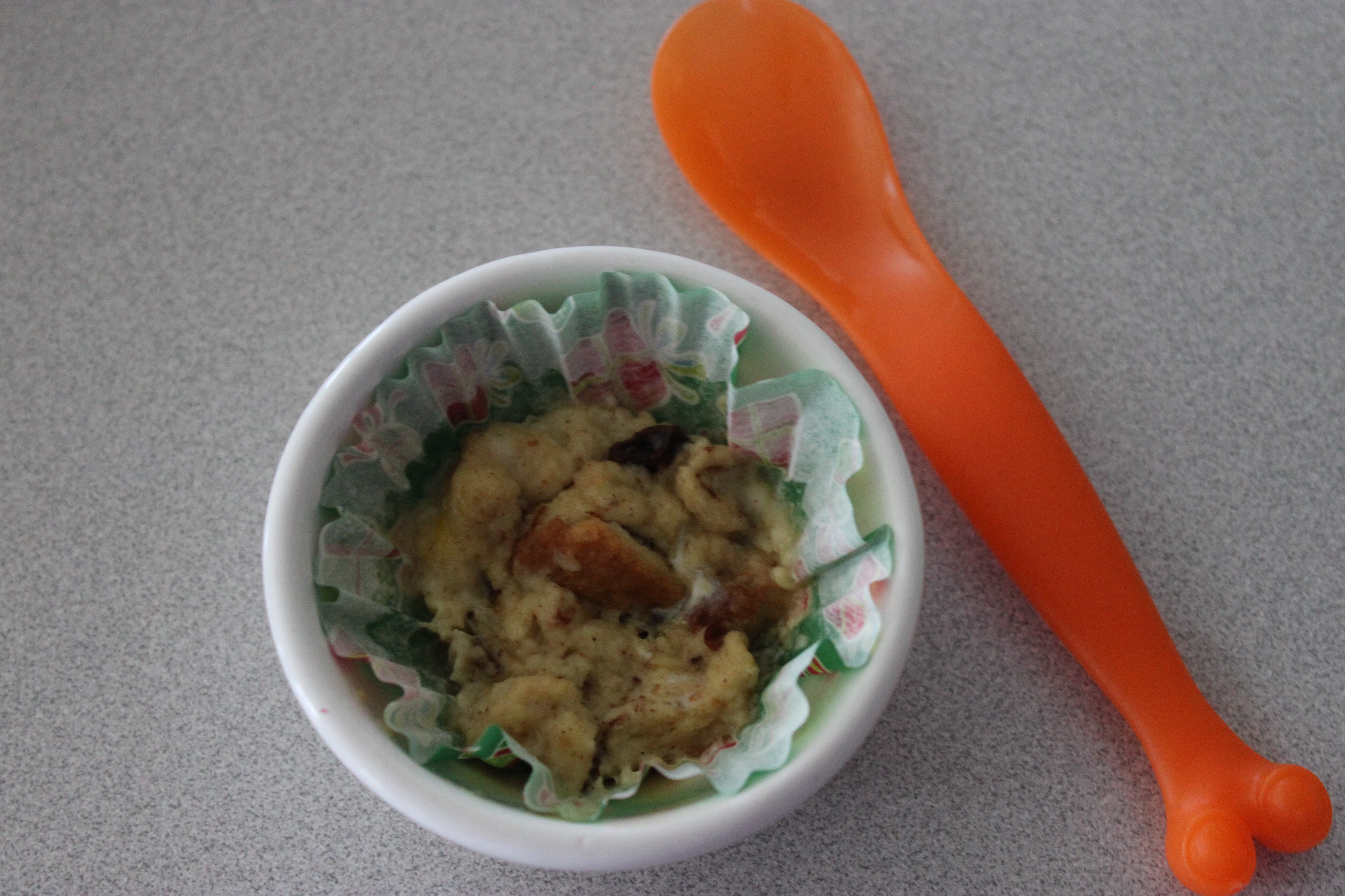 Bread Pudding Snack Cups