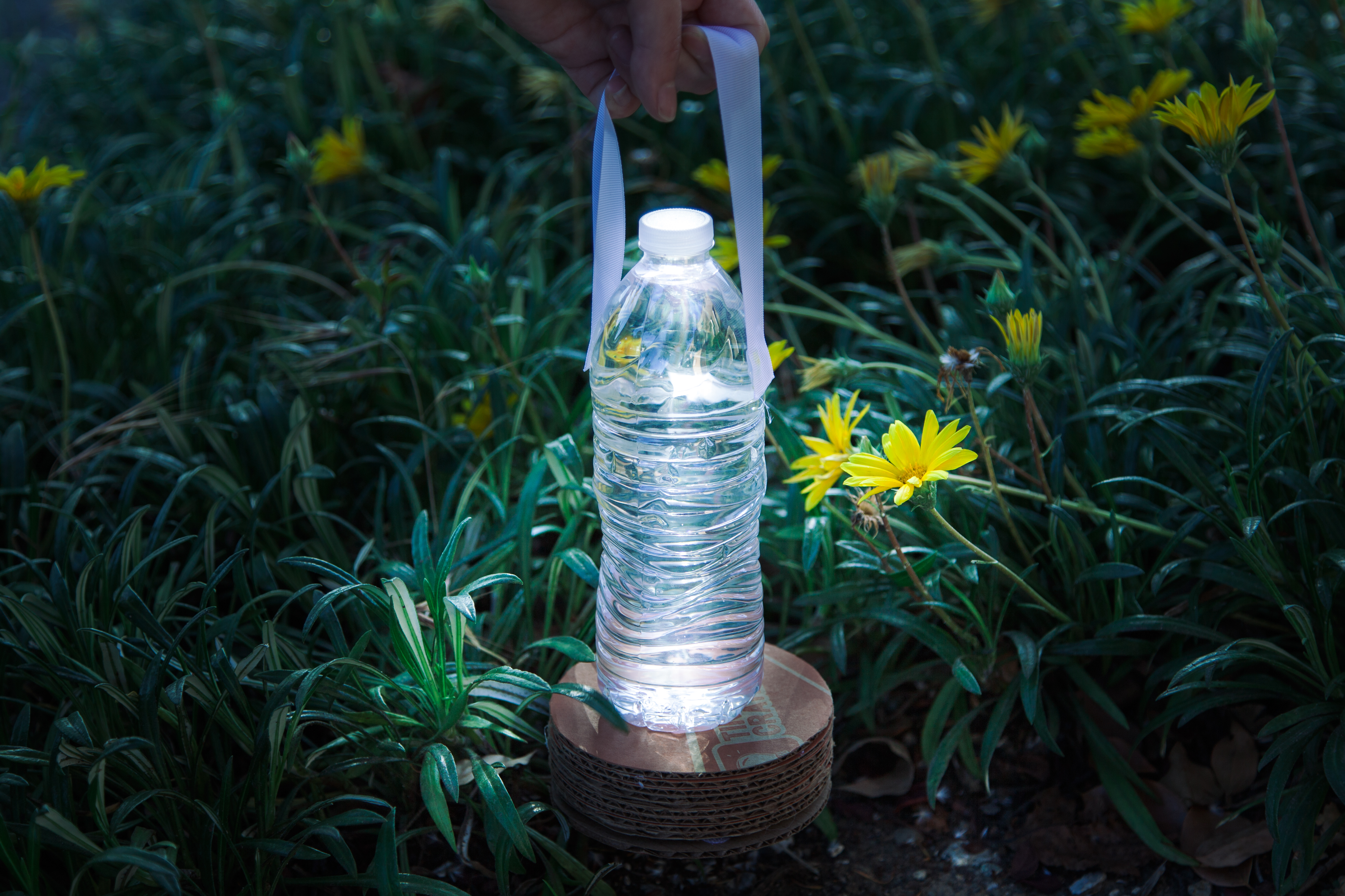 Water Bottle Lantern