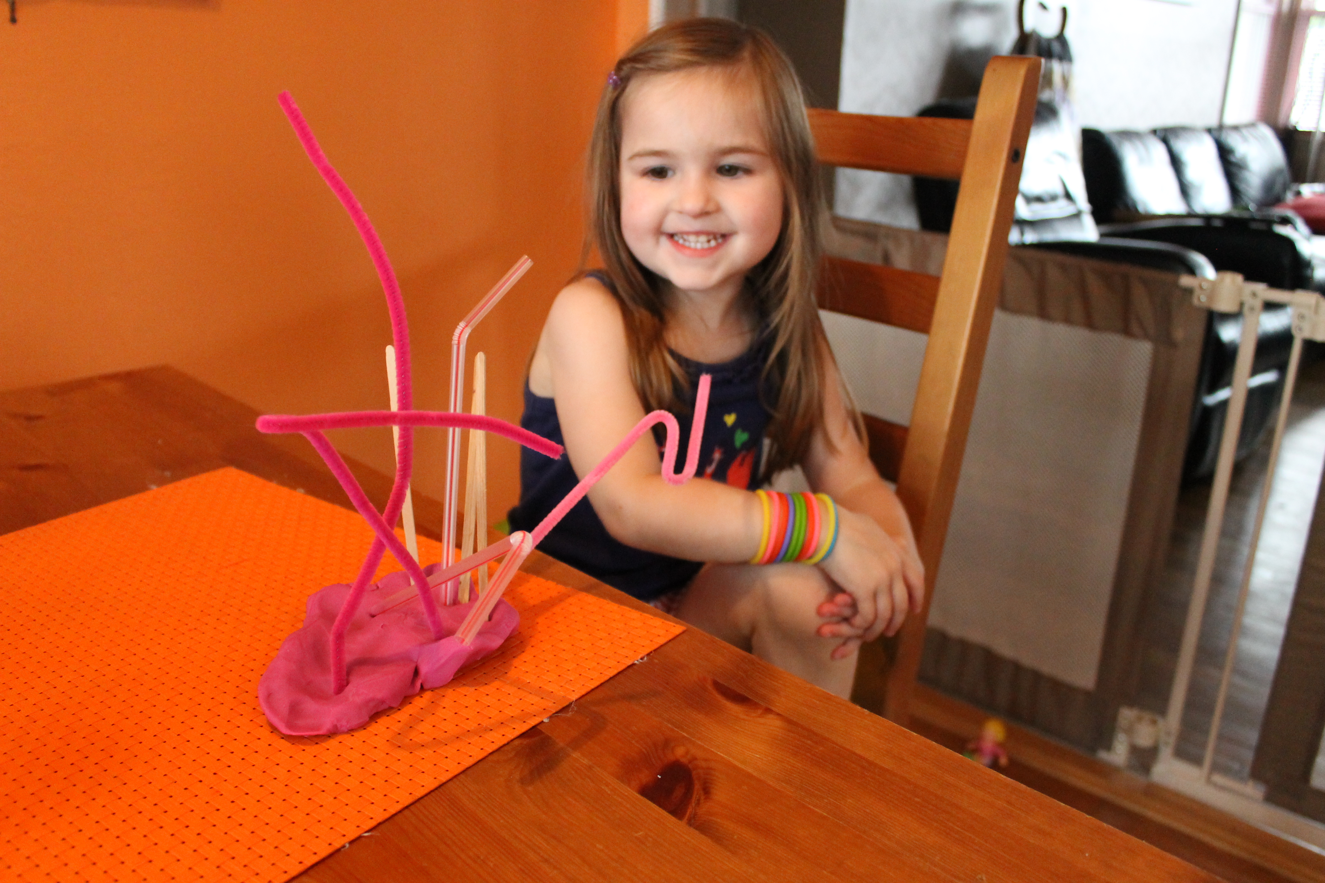 Playdough Abstract Sculpture