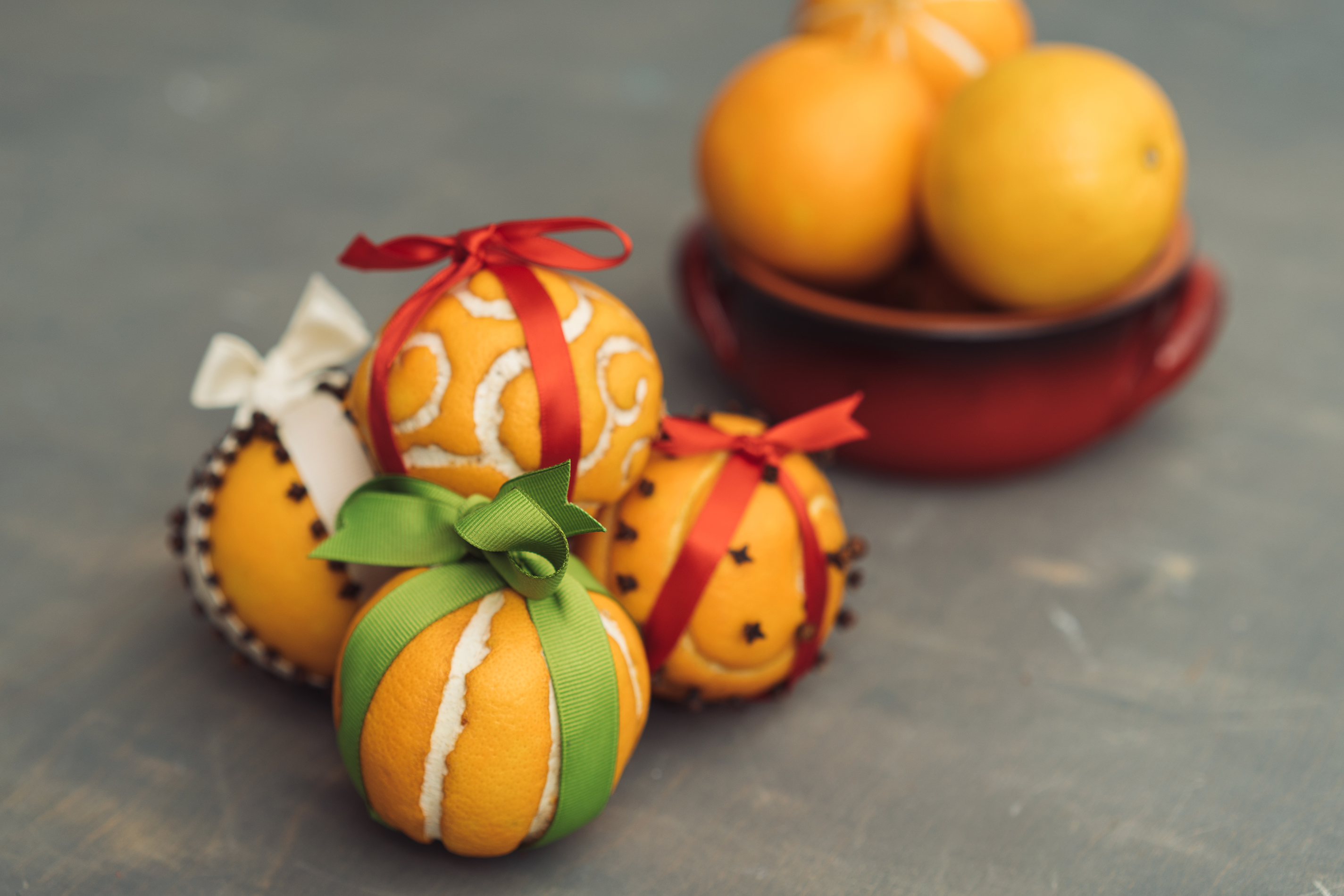 Orange and Clove Table decor