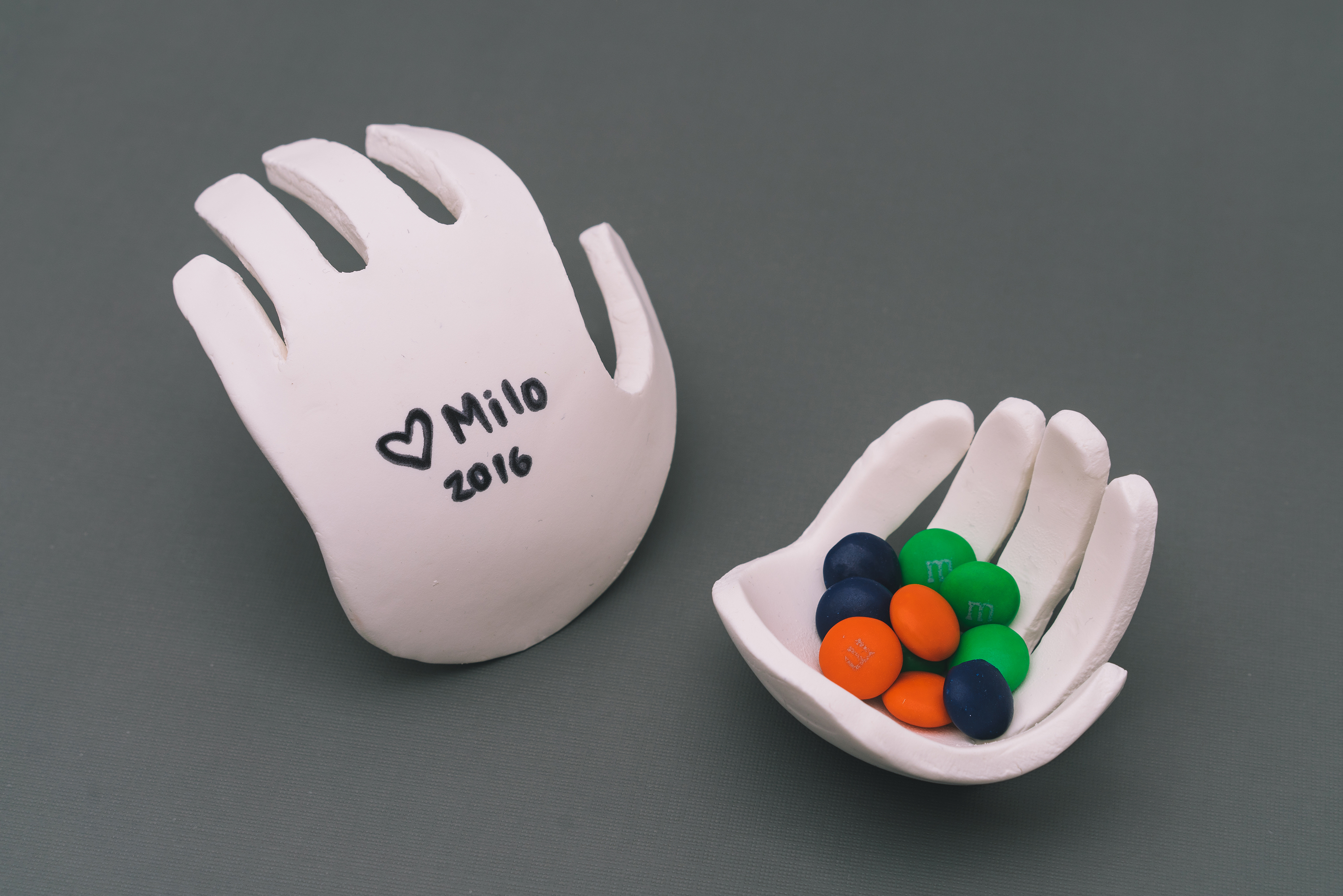 Hand-Shaped Dish