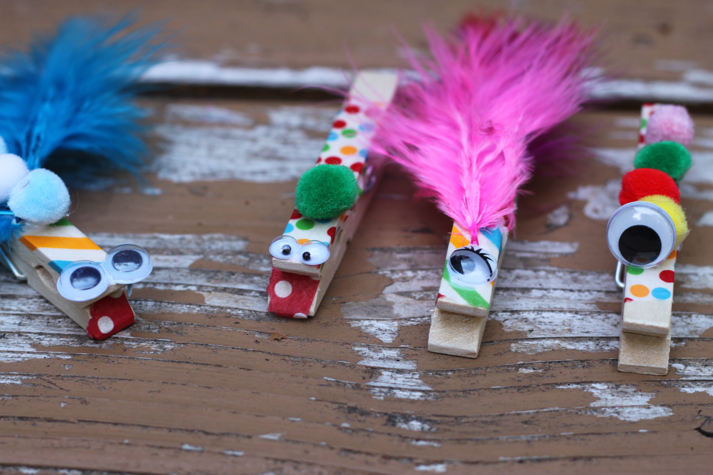 Clothespin Puppets