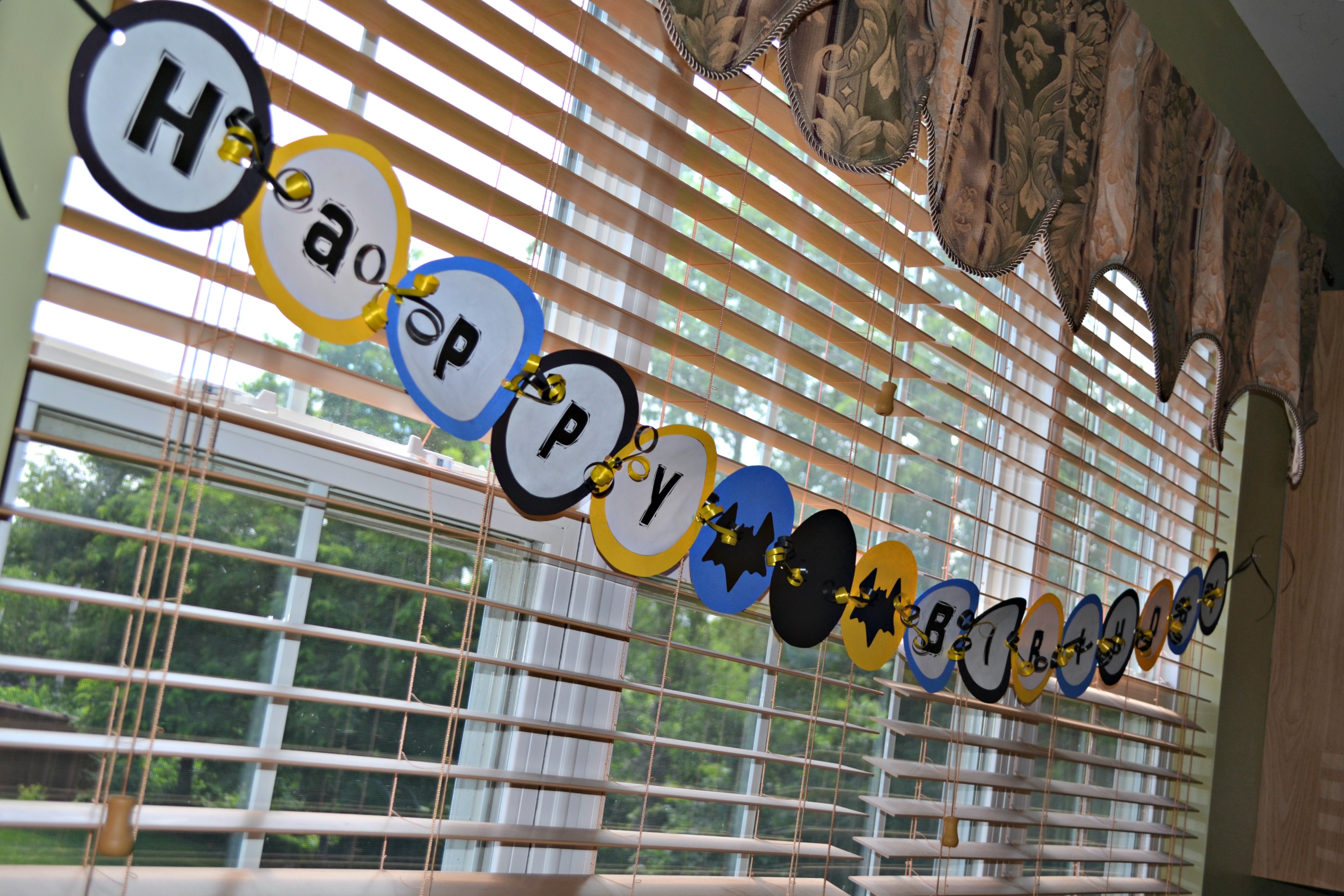 homemade birthday banner