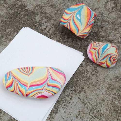 Marbled Paperweight
