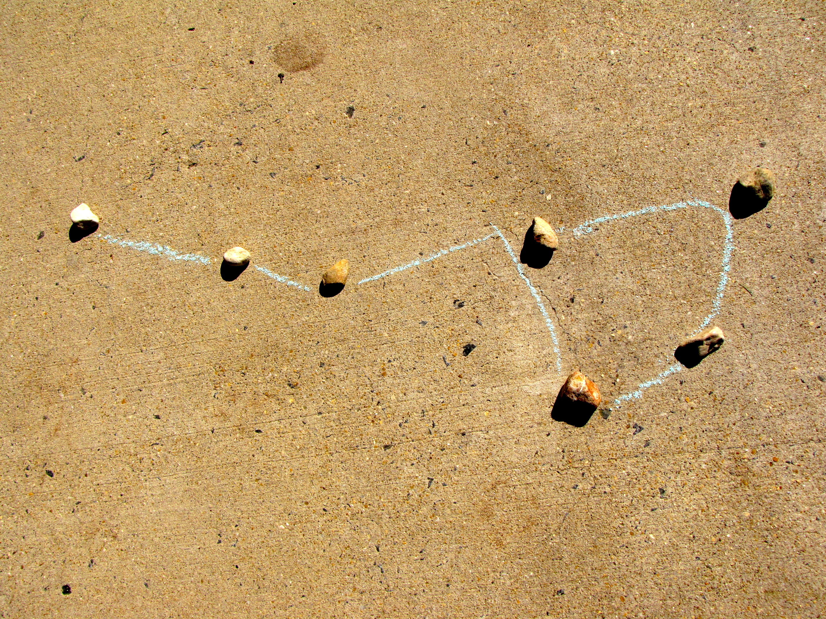 Sidewalk Constellations and Mini-Books