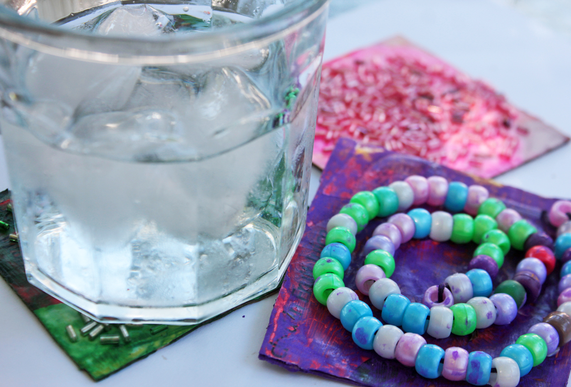 Beaded Coasters
