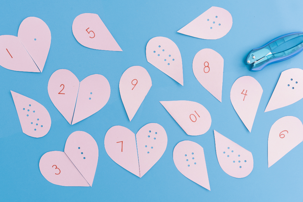 Heart Number Puzzles