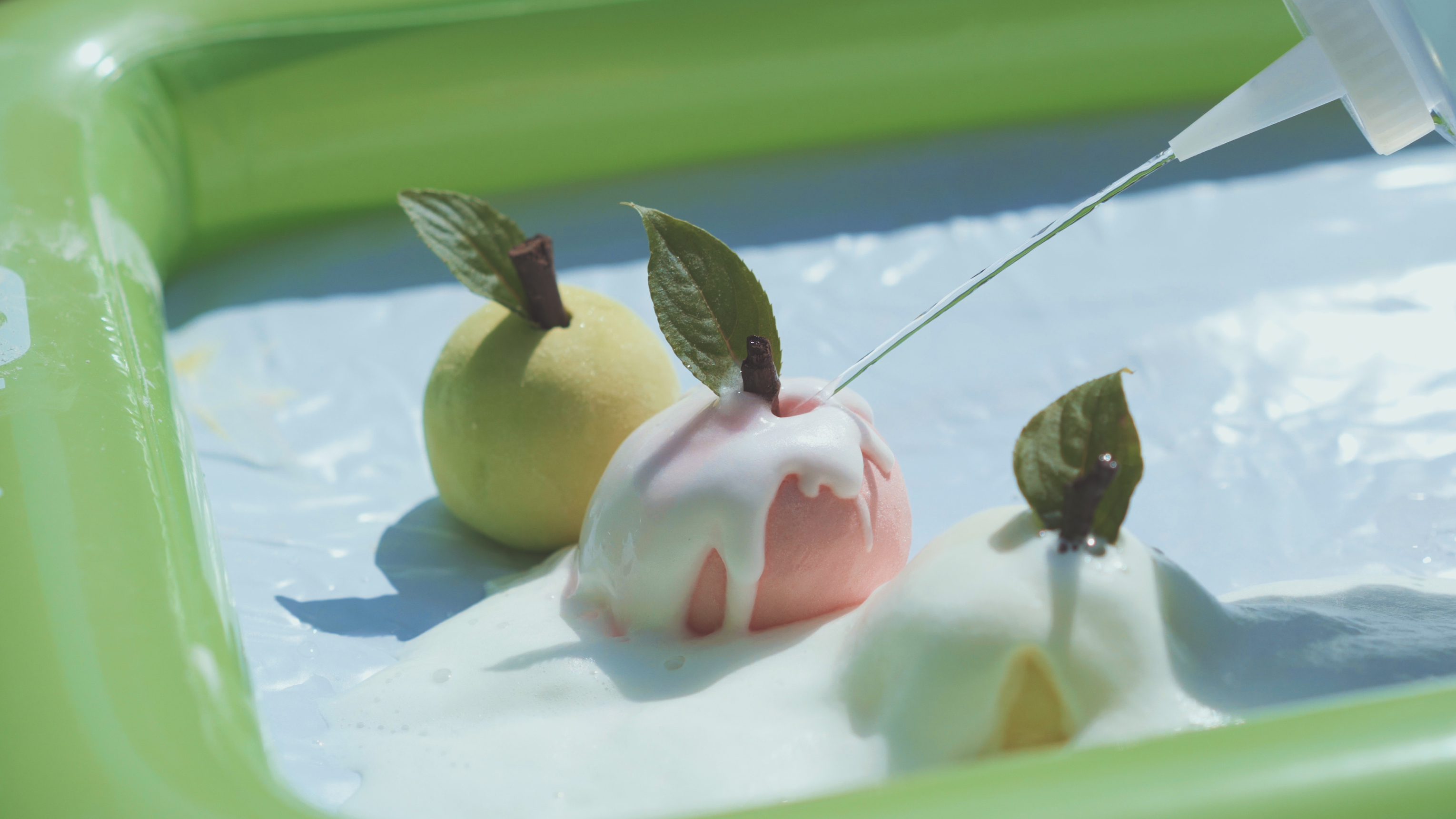 Erupting Apples