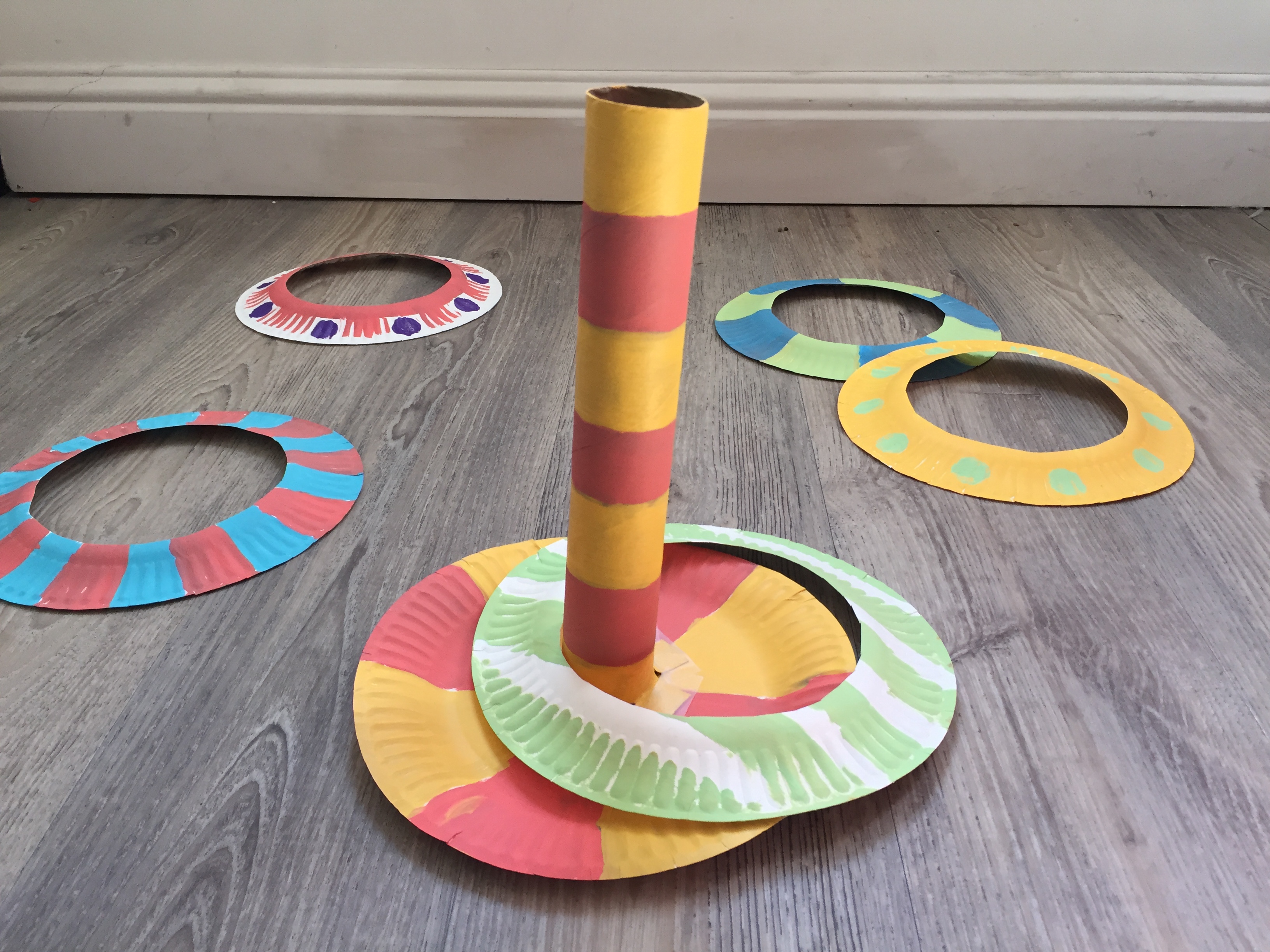 Paper Plate Ring Toss