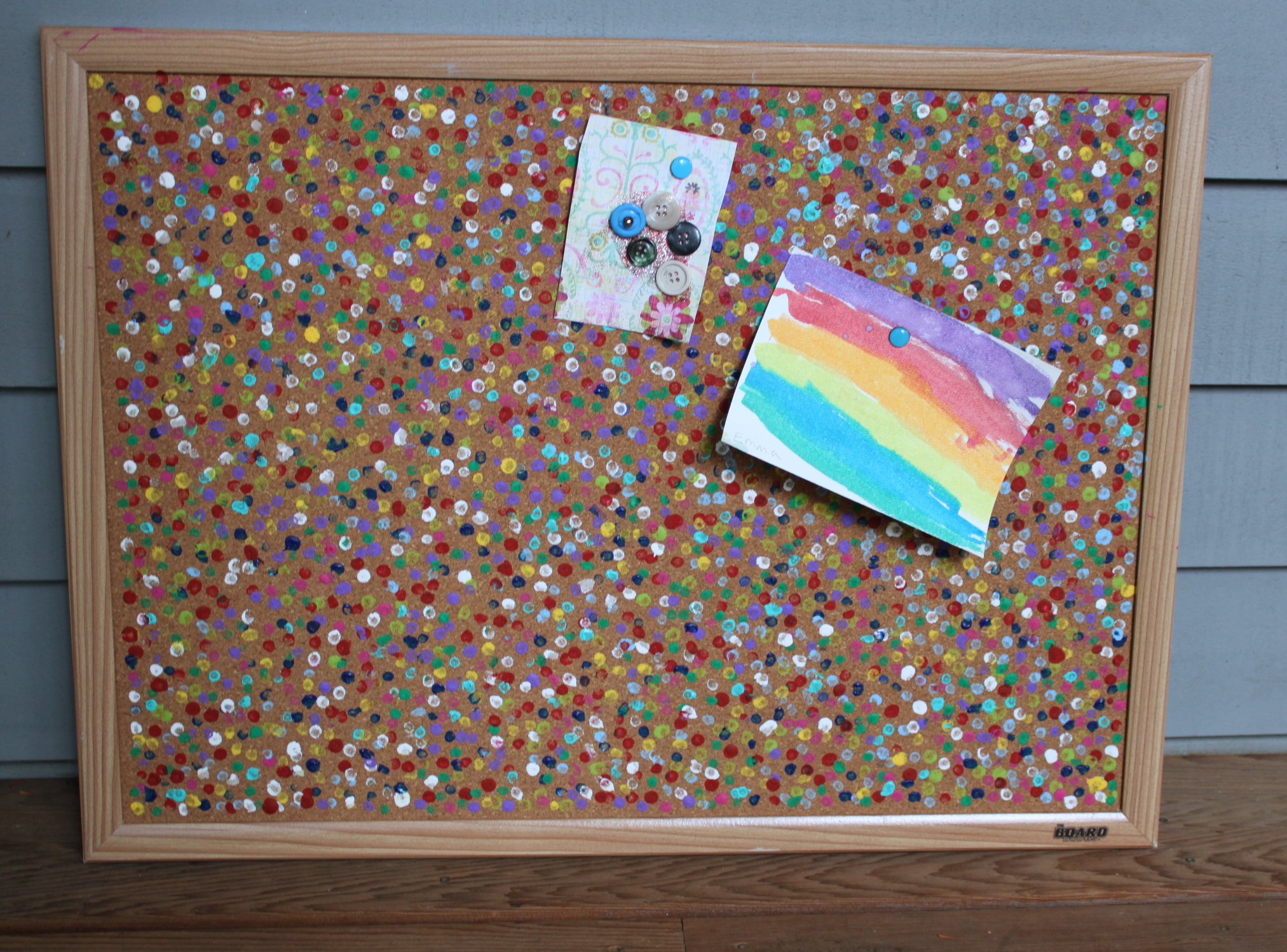 Confetti Cork Board