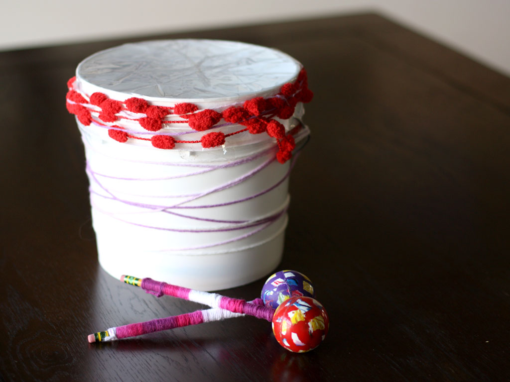 Bucket + Tape = Drums