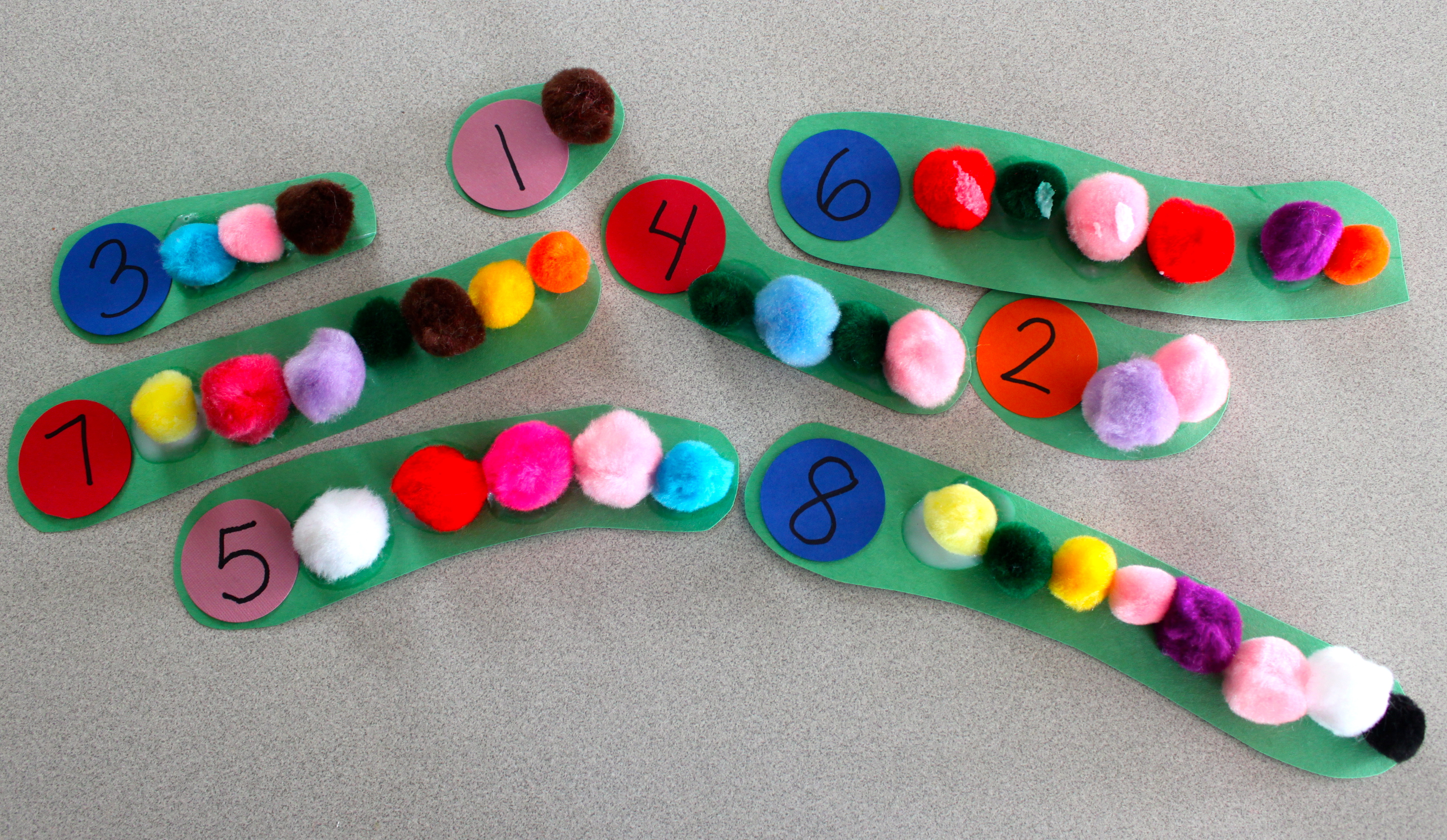 Counting Caterpillars