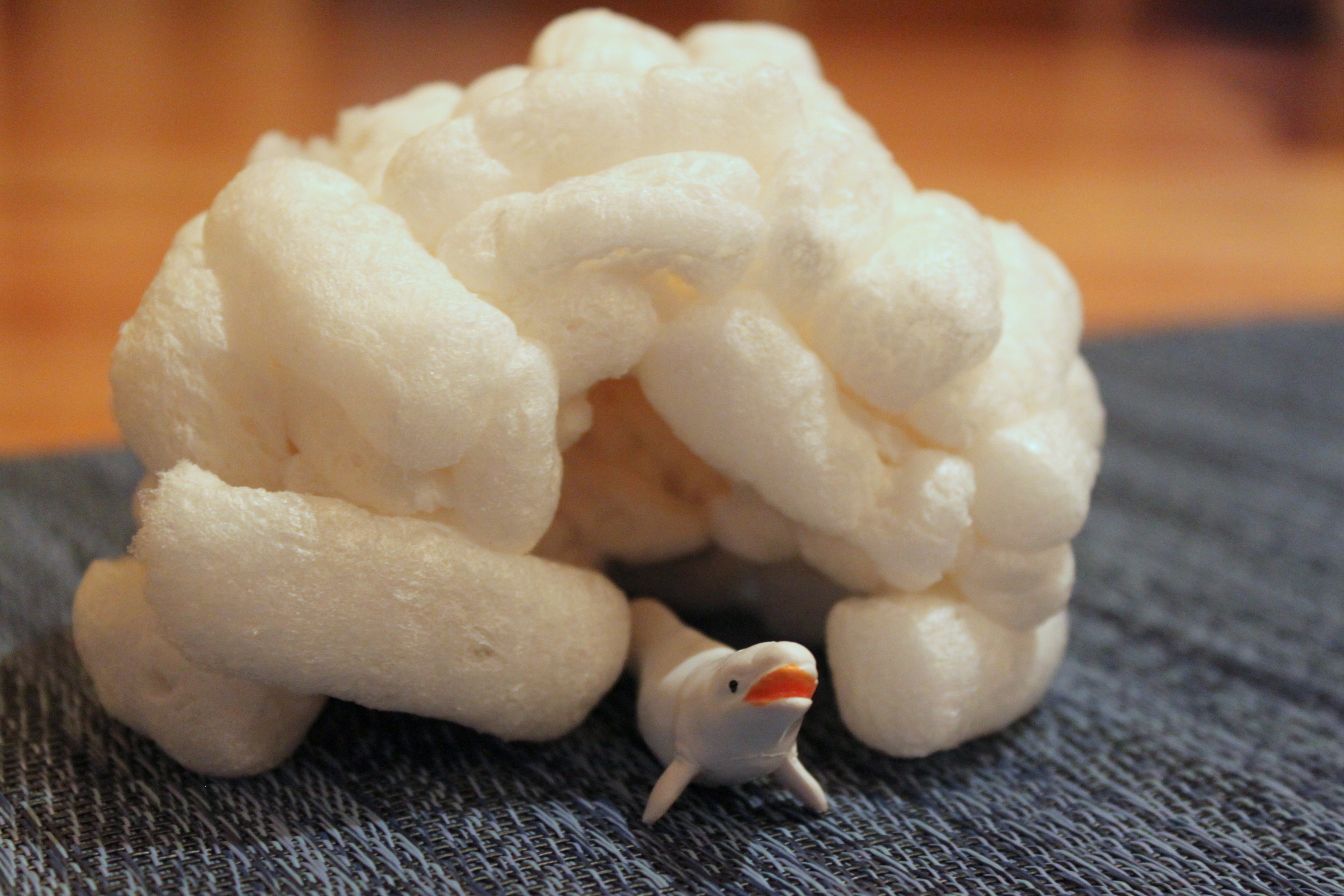 Packing Peanut Igloo