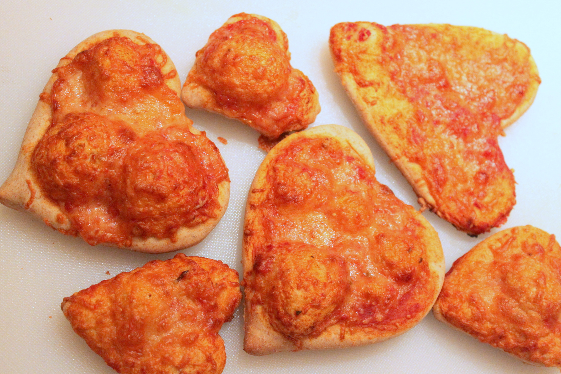 Heart Shaped Pizza