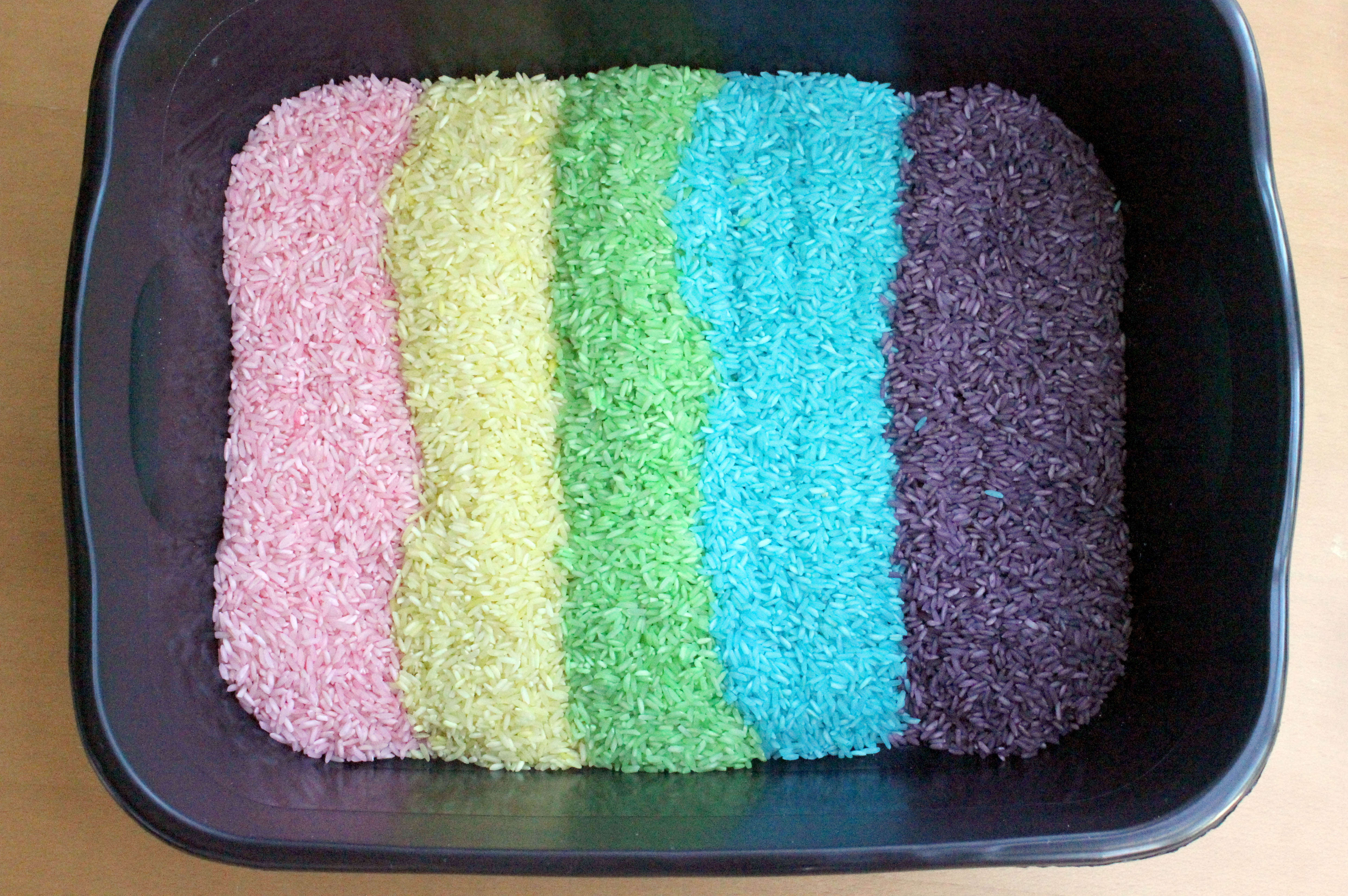 Kool-Aid Dyed Rice