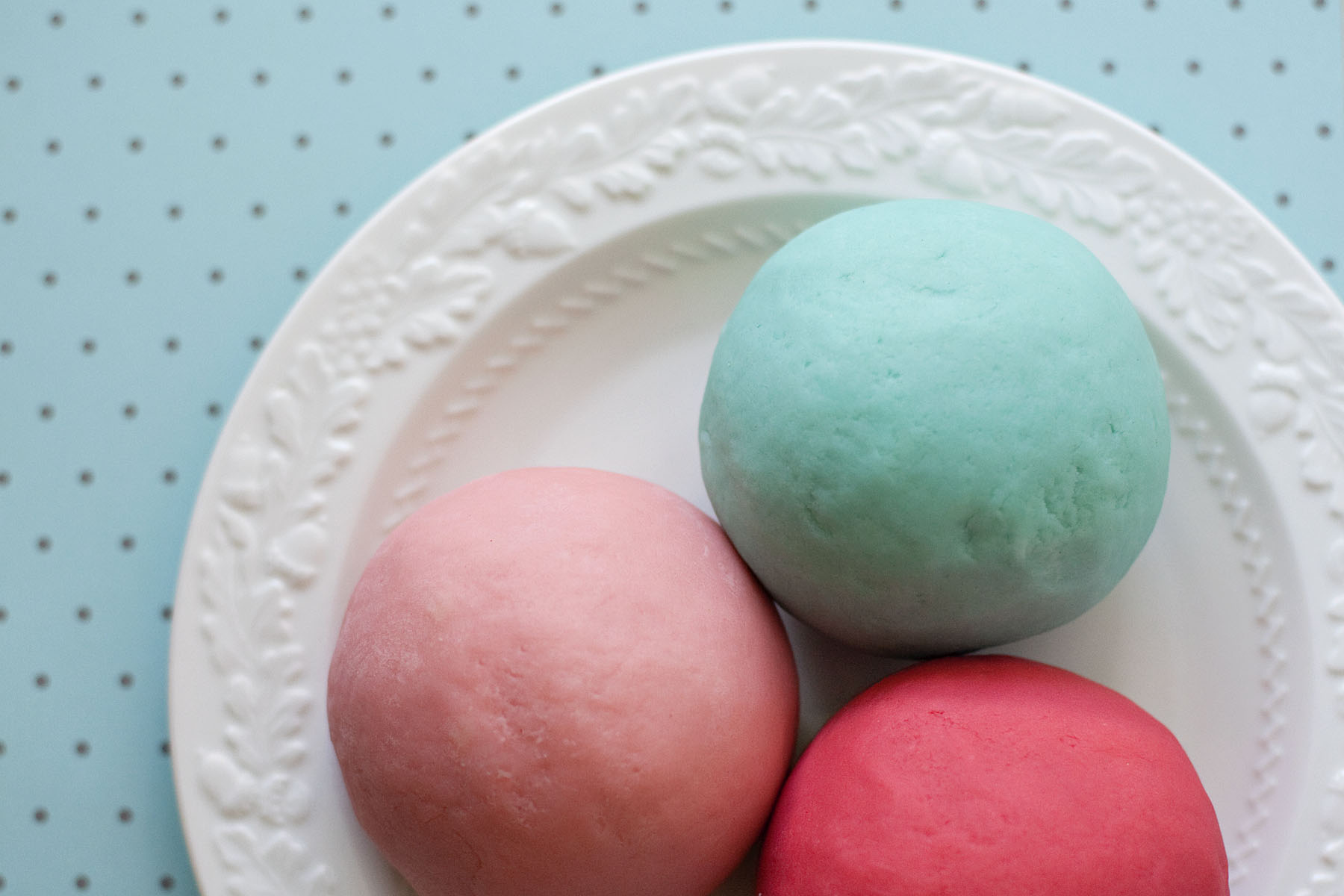 Homemade Valentine's Day Playdough
