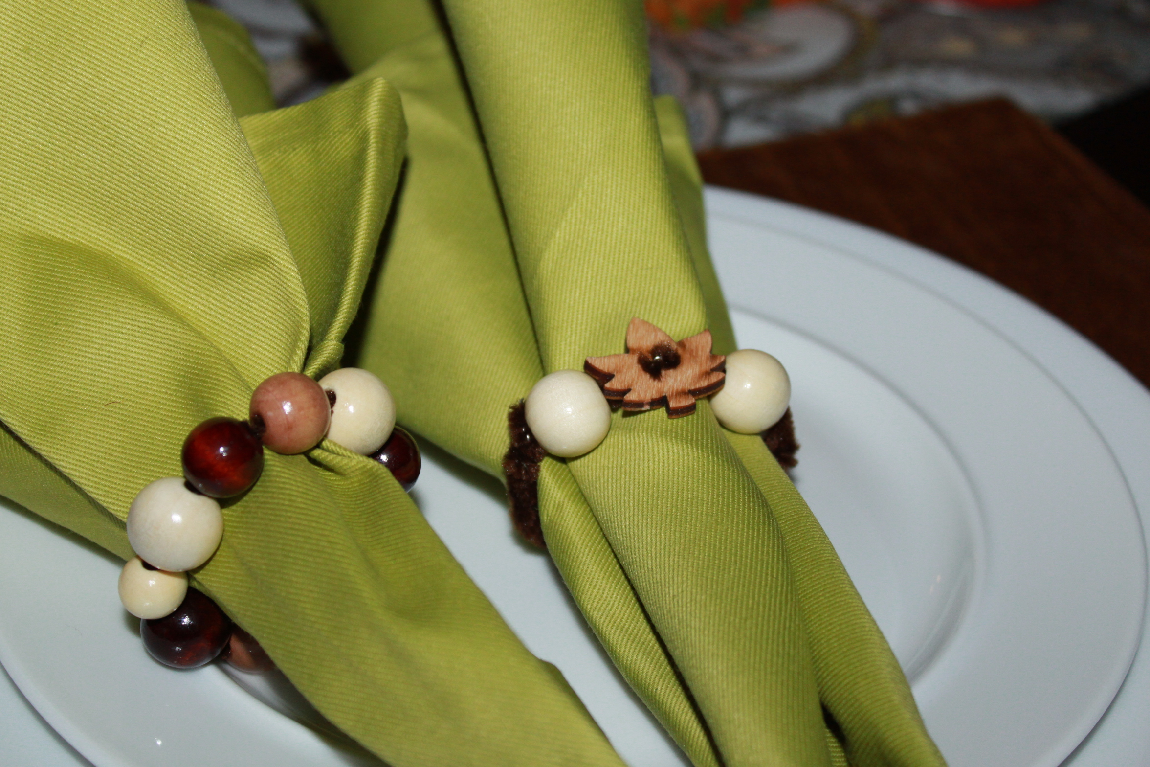 Beaded Napkin Rings