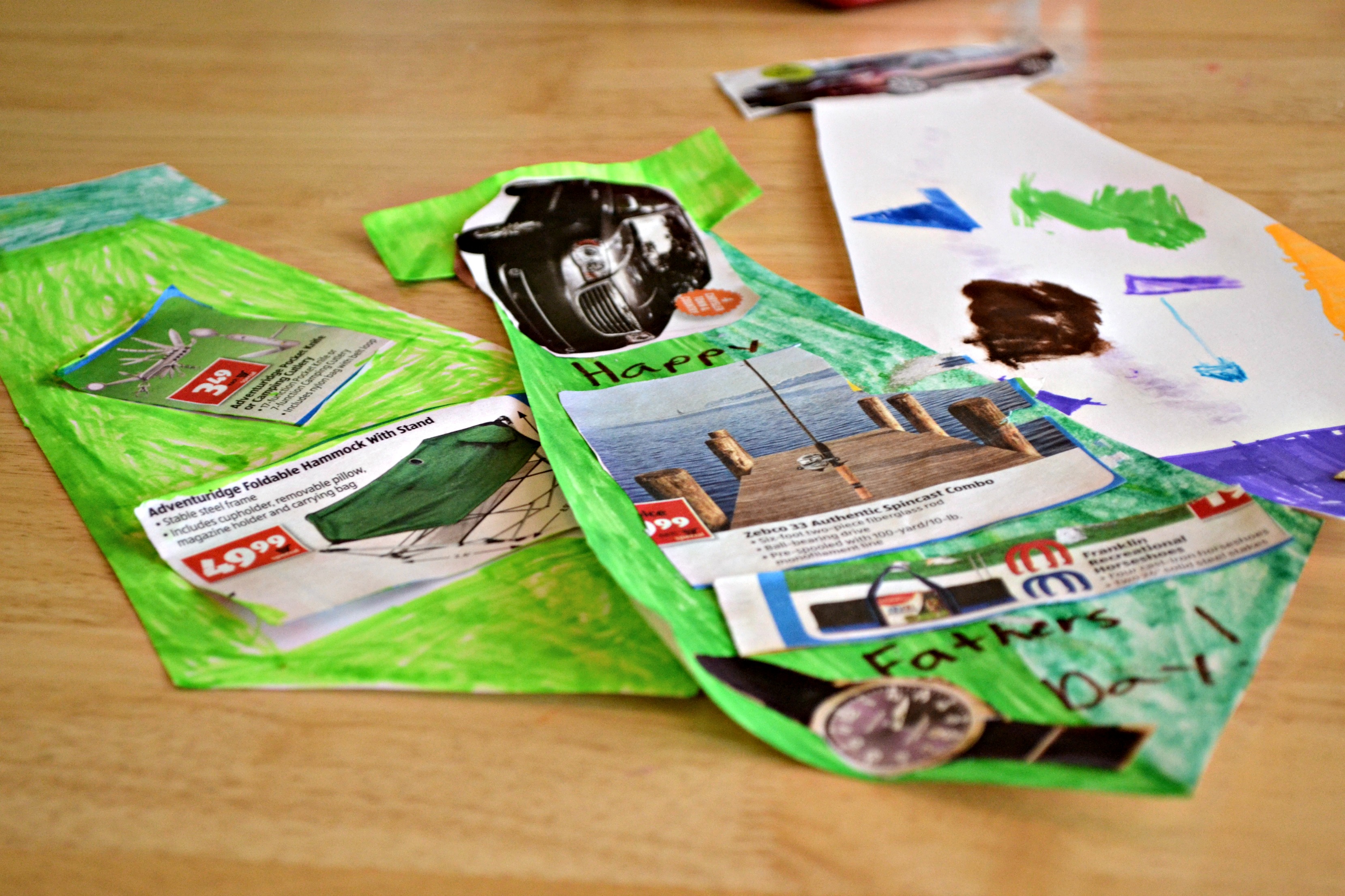 Father's Day Collage Ties