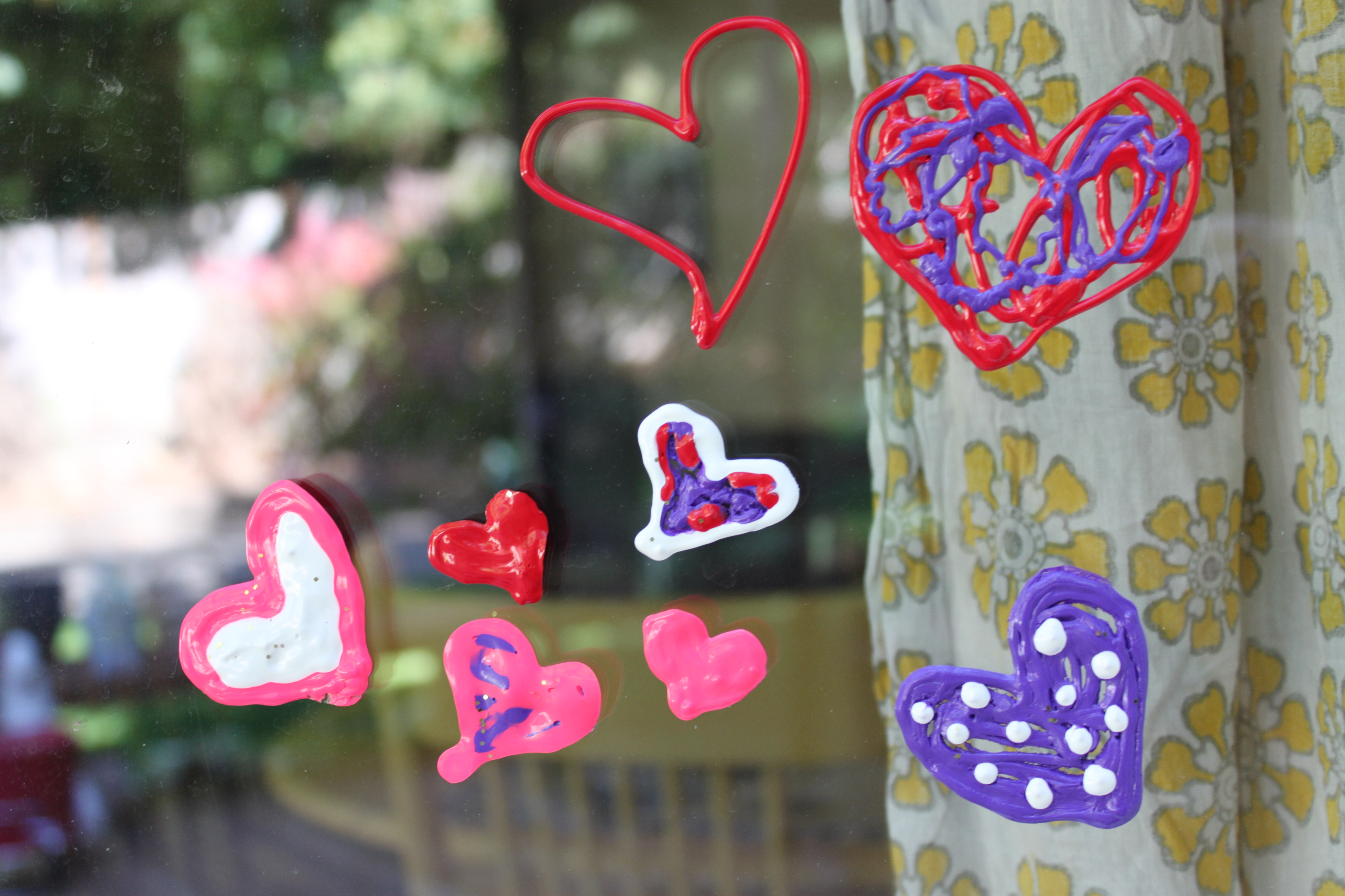 Puffy Paint Window Clings