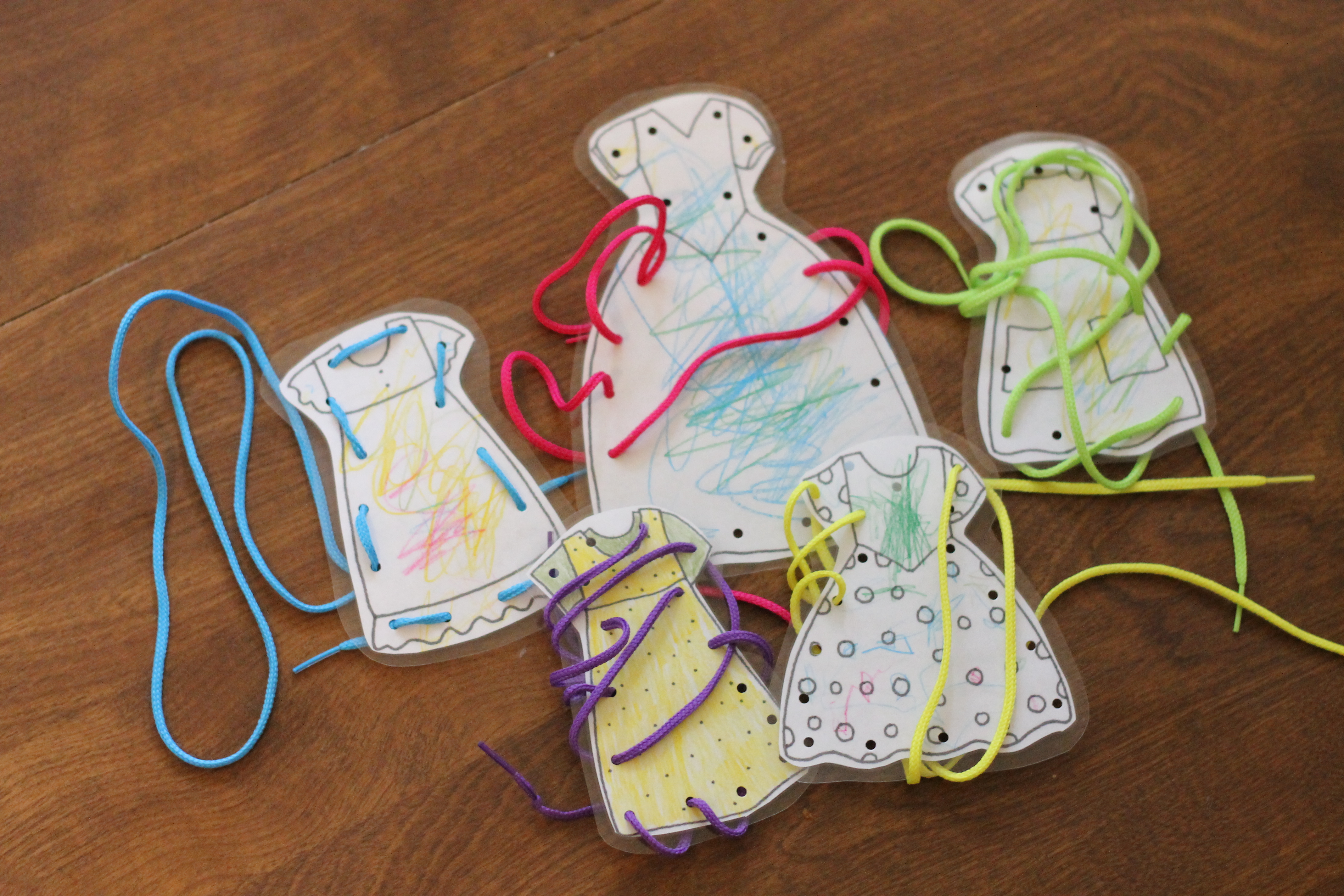 DIY Lacing Cards