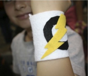 Felt Superhero Cuffs
