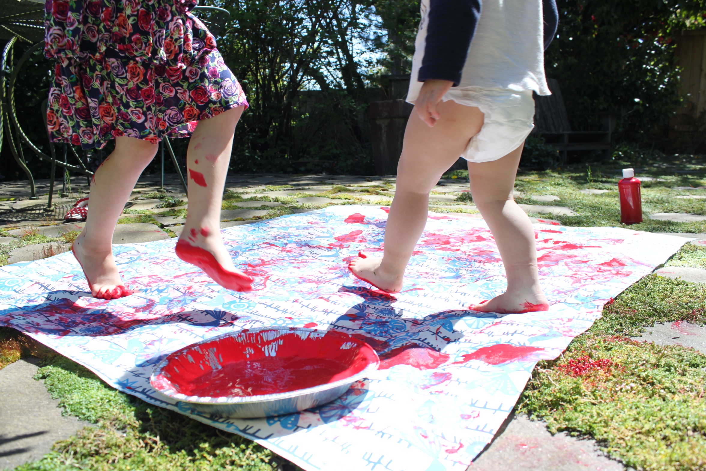 Paint with your Feet!