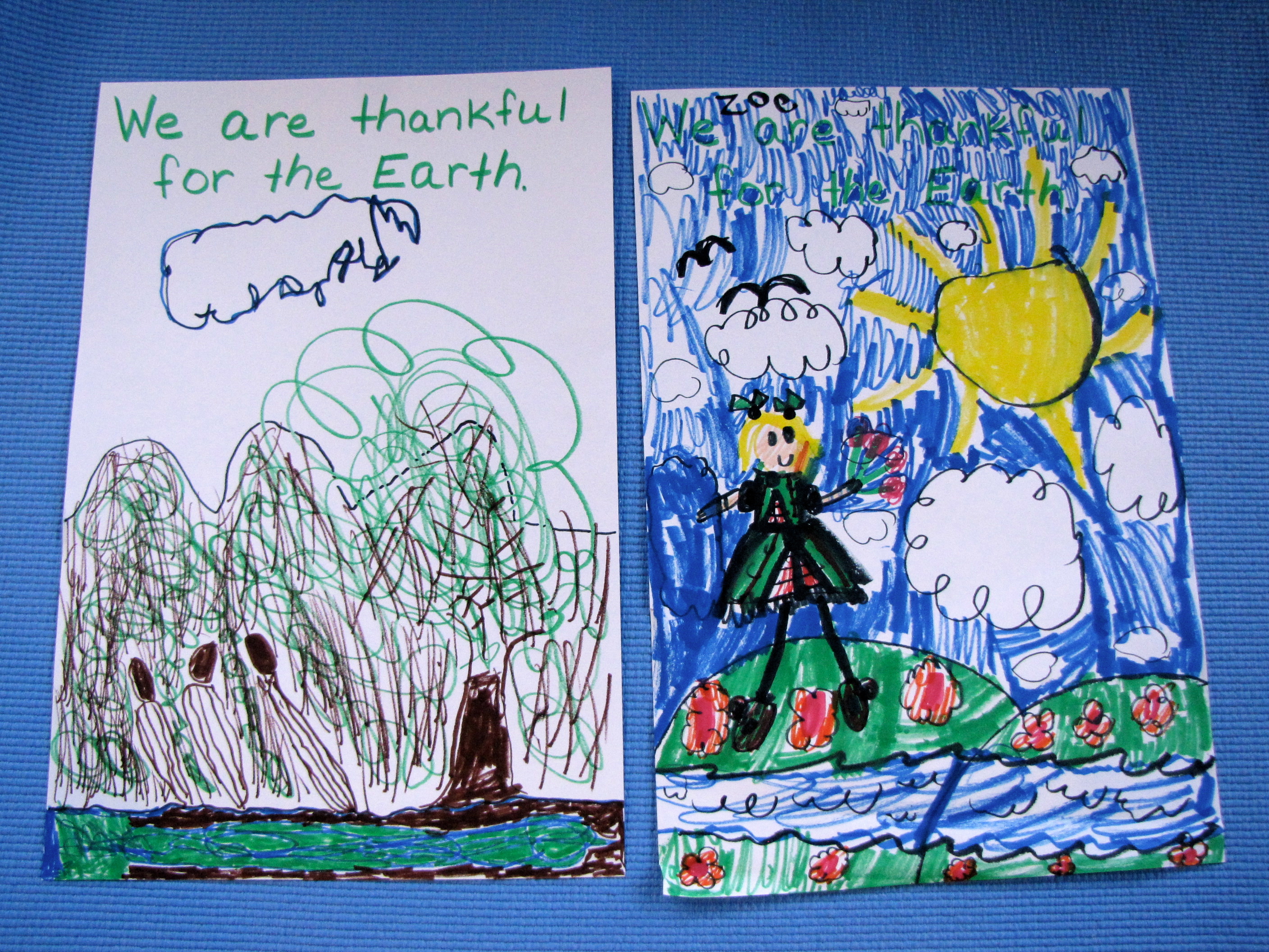 We Are Thankful for the Earth
