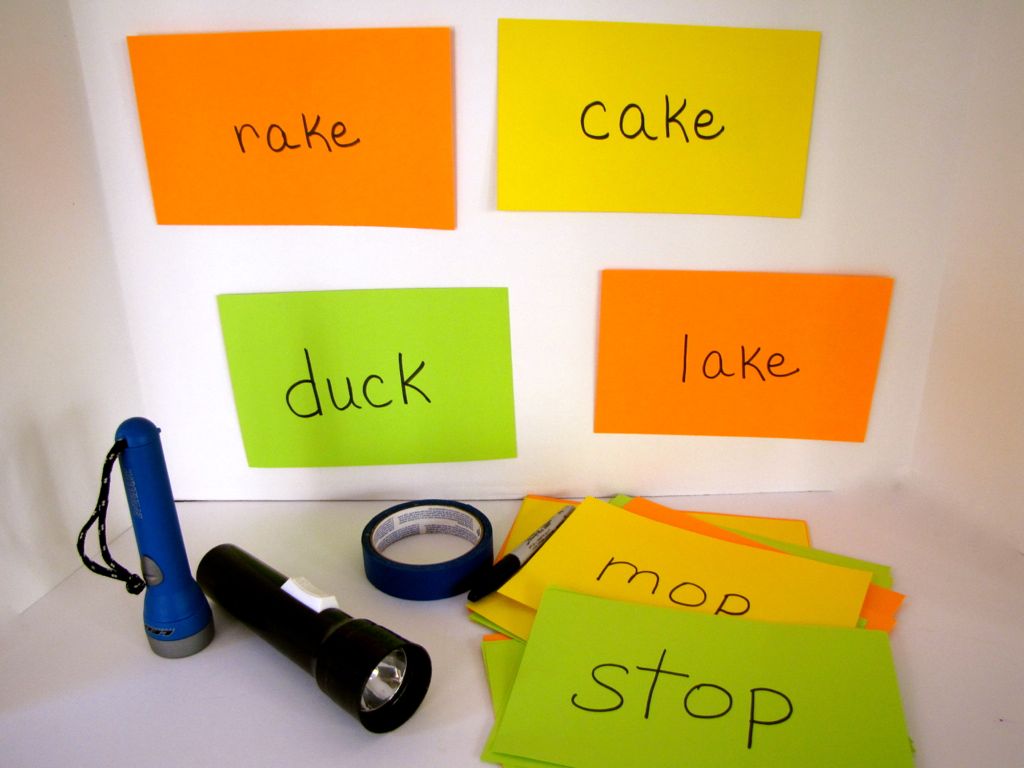 Flashlight Word Game