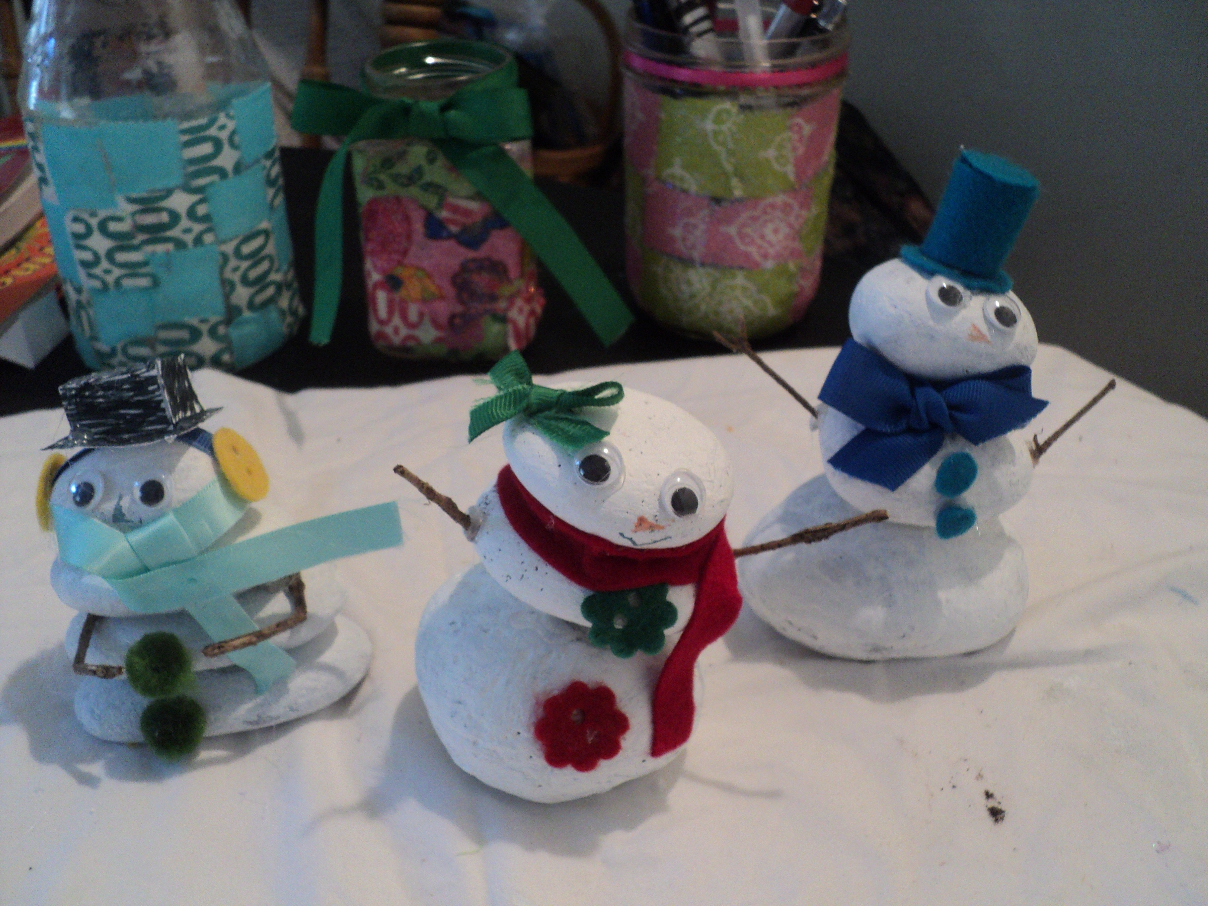 Rock Snowman