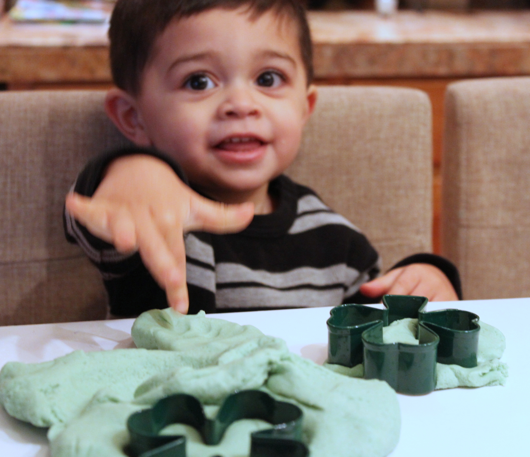 Minty Green Play Dough