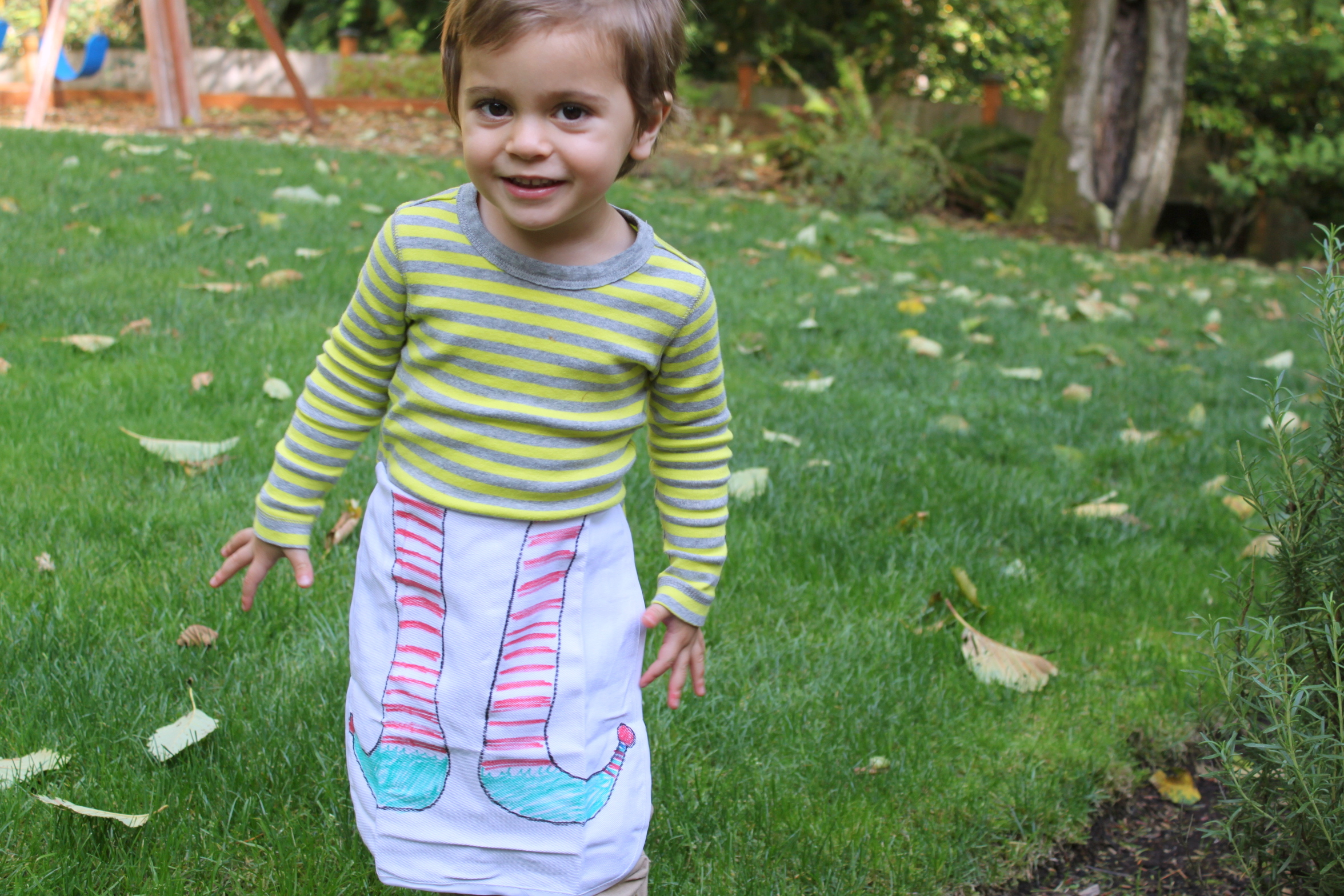 Elf Legs Apron