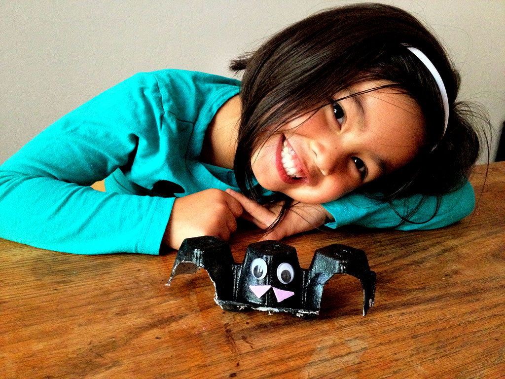 Flying Bat Ornaments